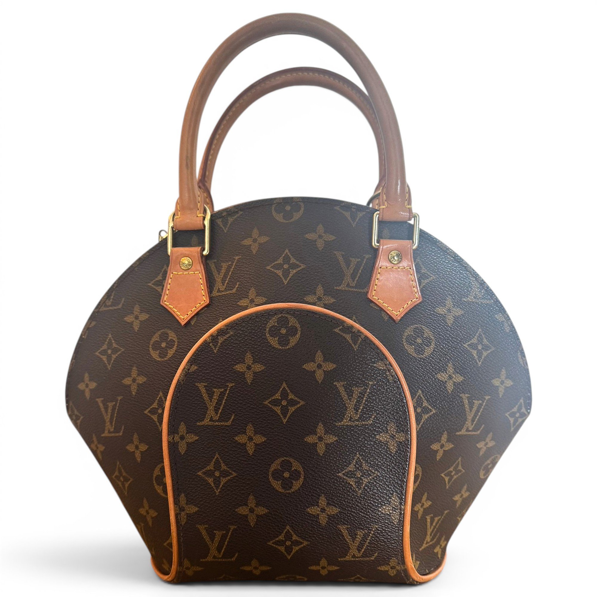 Ellipse leather bag