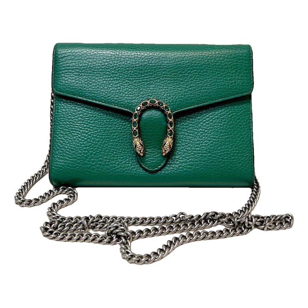Dionysus Chain Wallet leather handbag