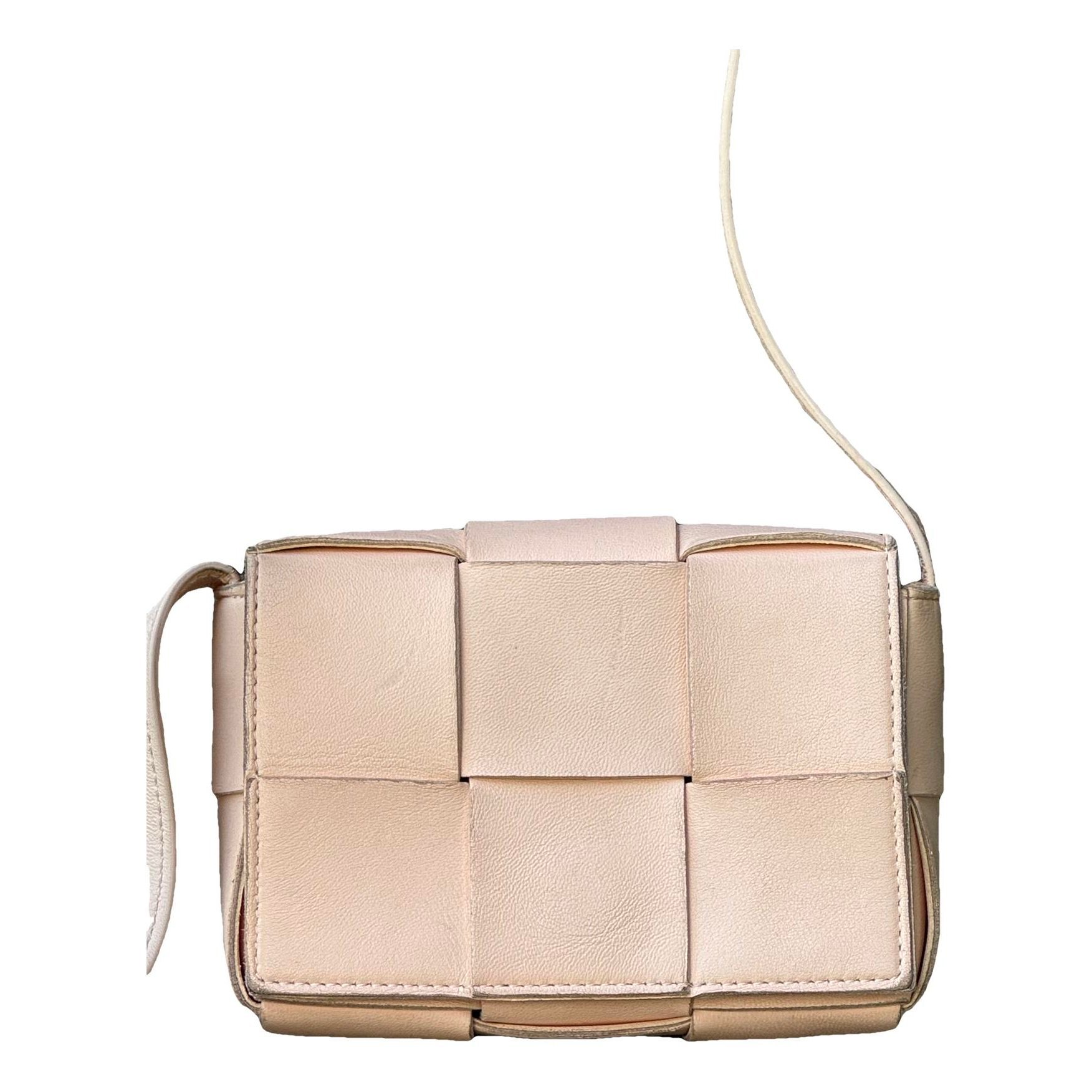 Cassette leather crossbody bag