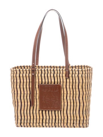 Raffia Square Basket
