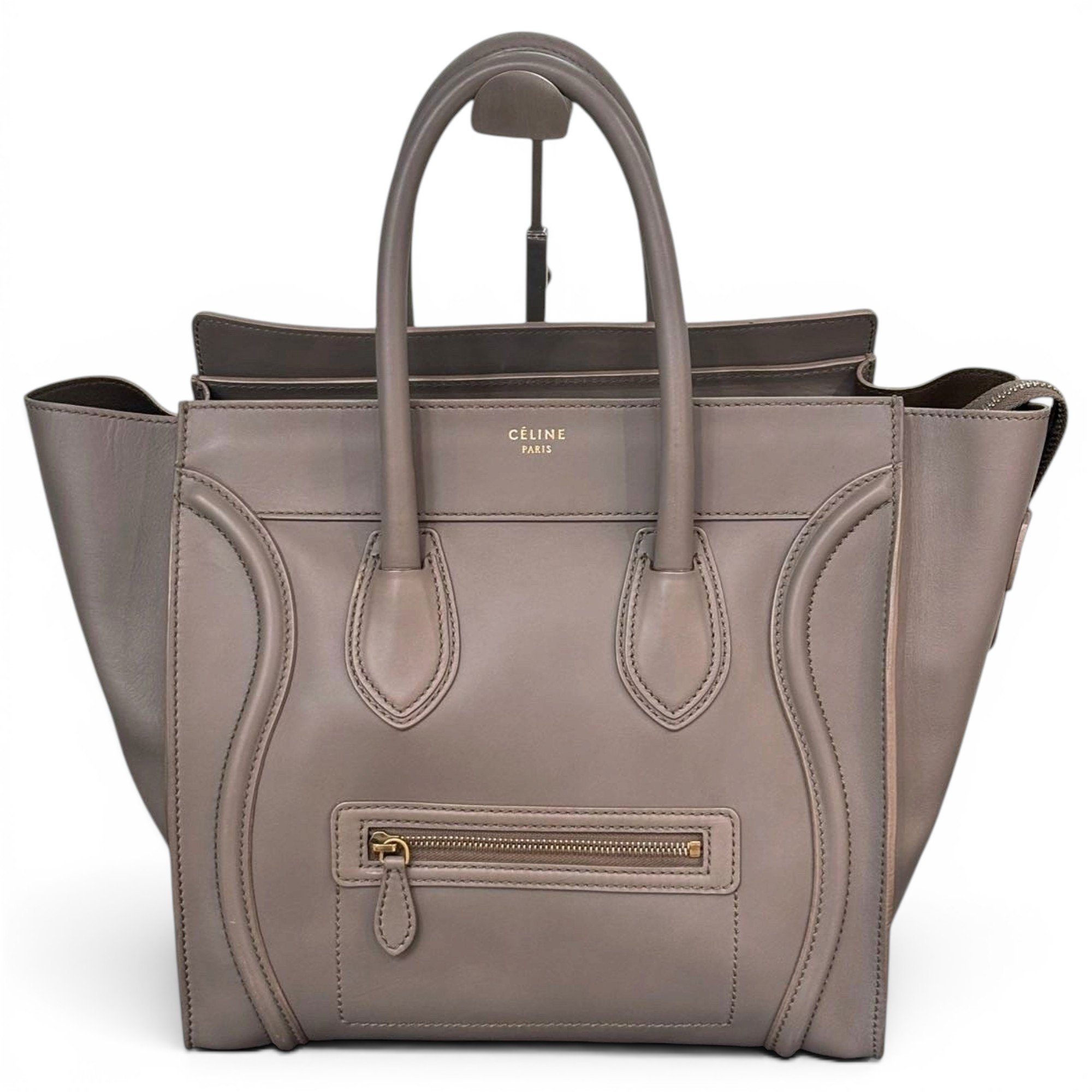Luggage leather handbag