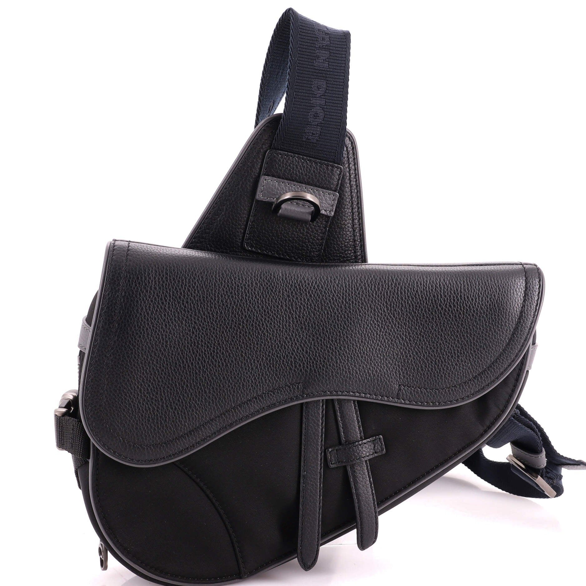 Leather crossbody bag
