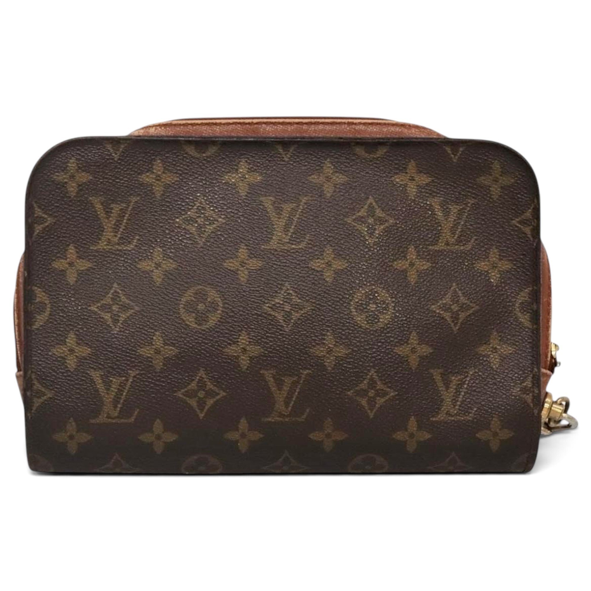 Orsay leather clutch bag