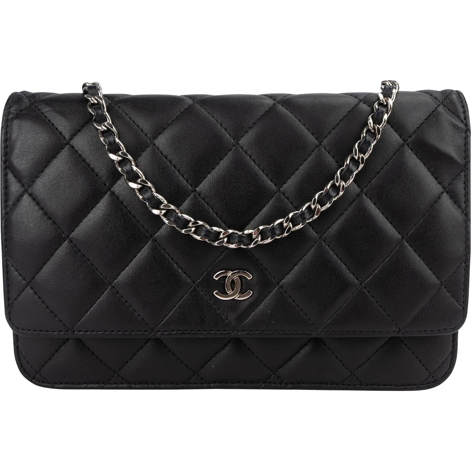 Wallet On Chain Timeless/Classique leather handbag