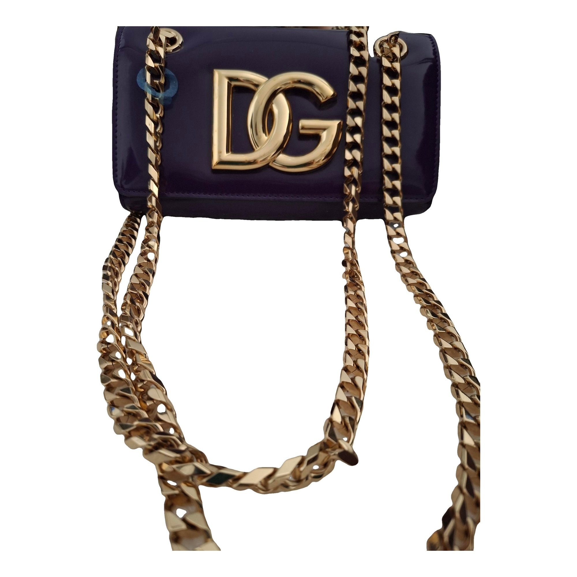Patent leather crossbody bag