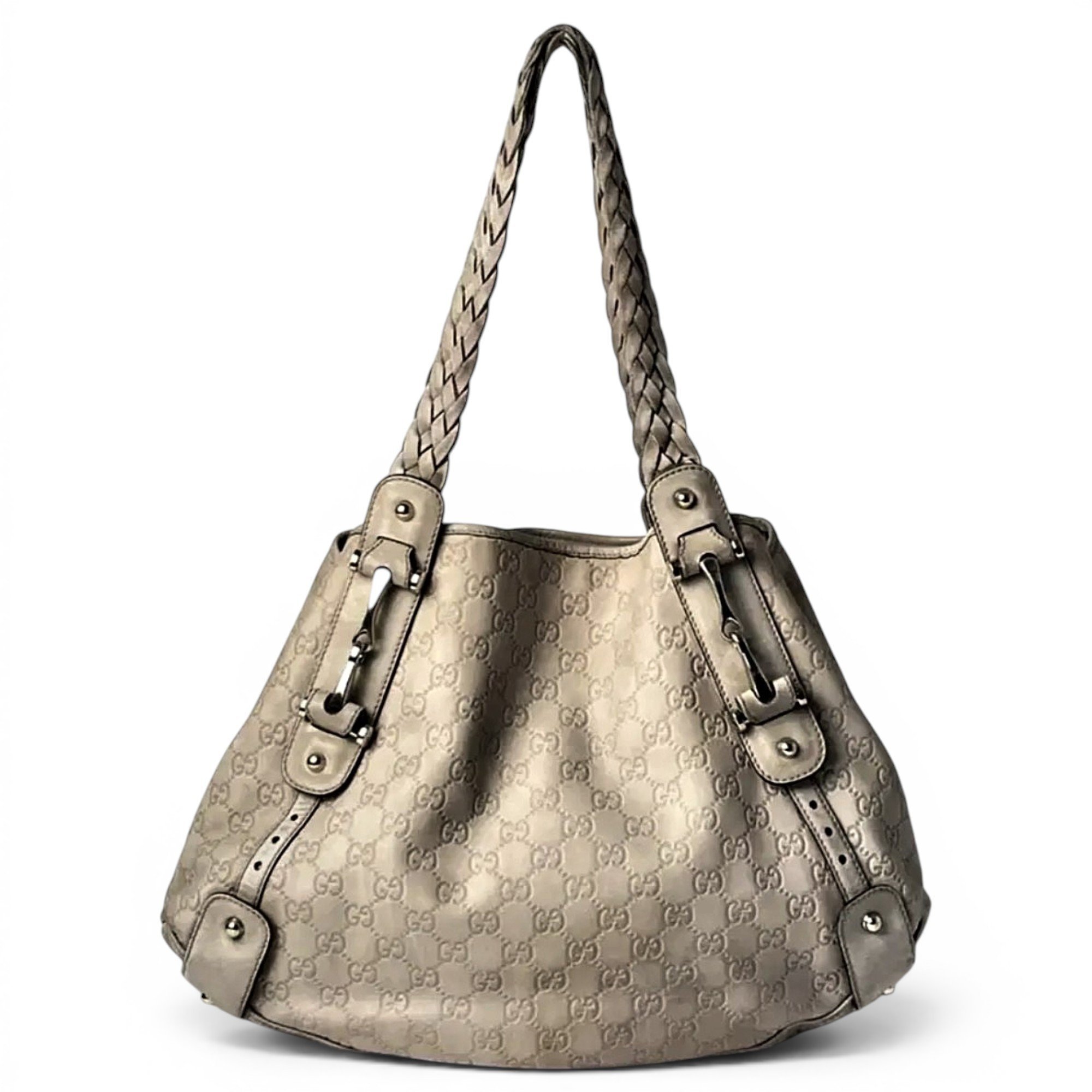 Hobo leather handbag