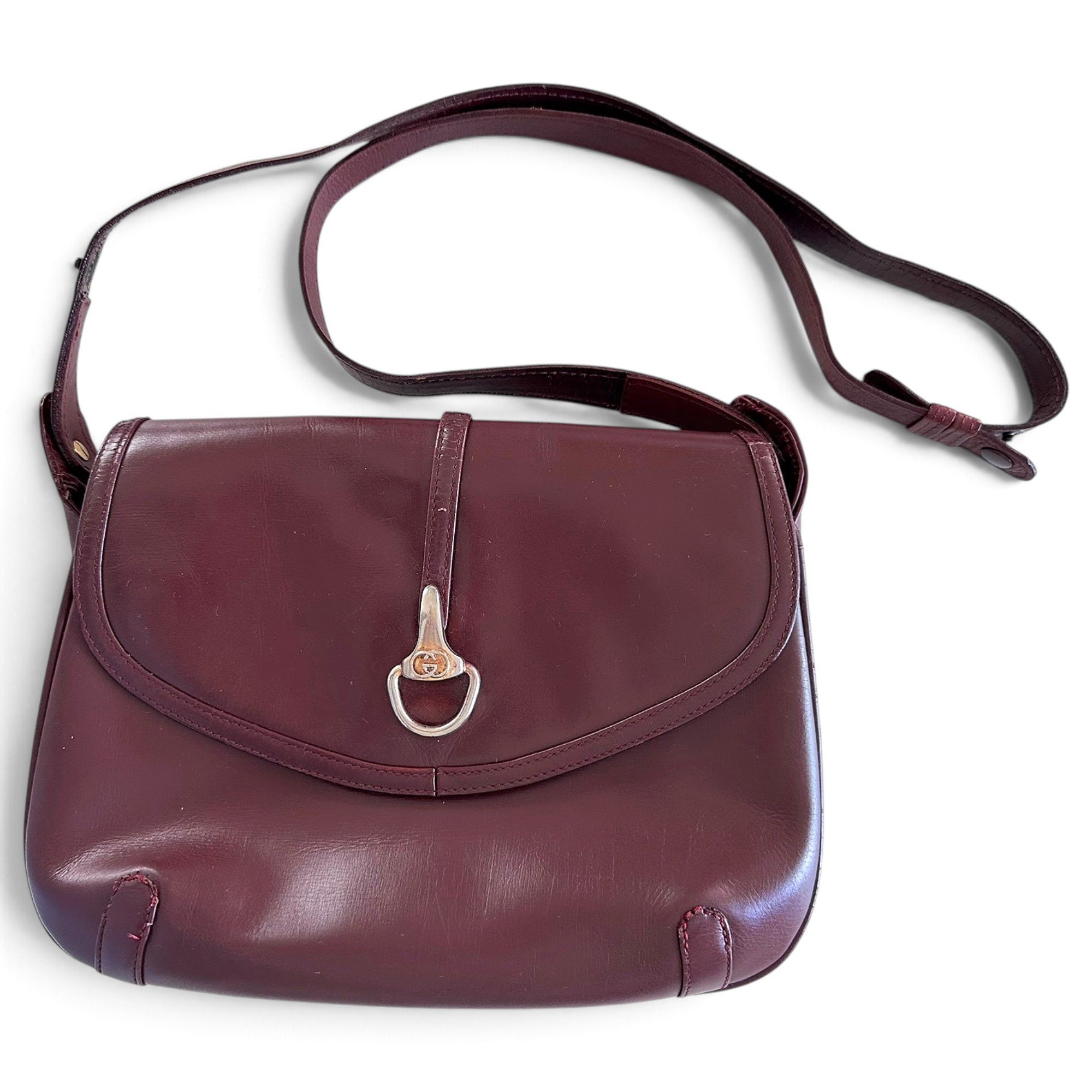 Leather crossbody bag