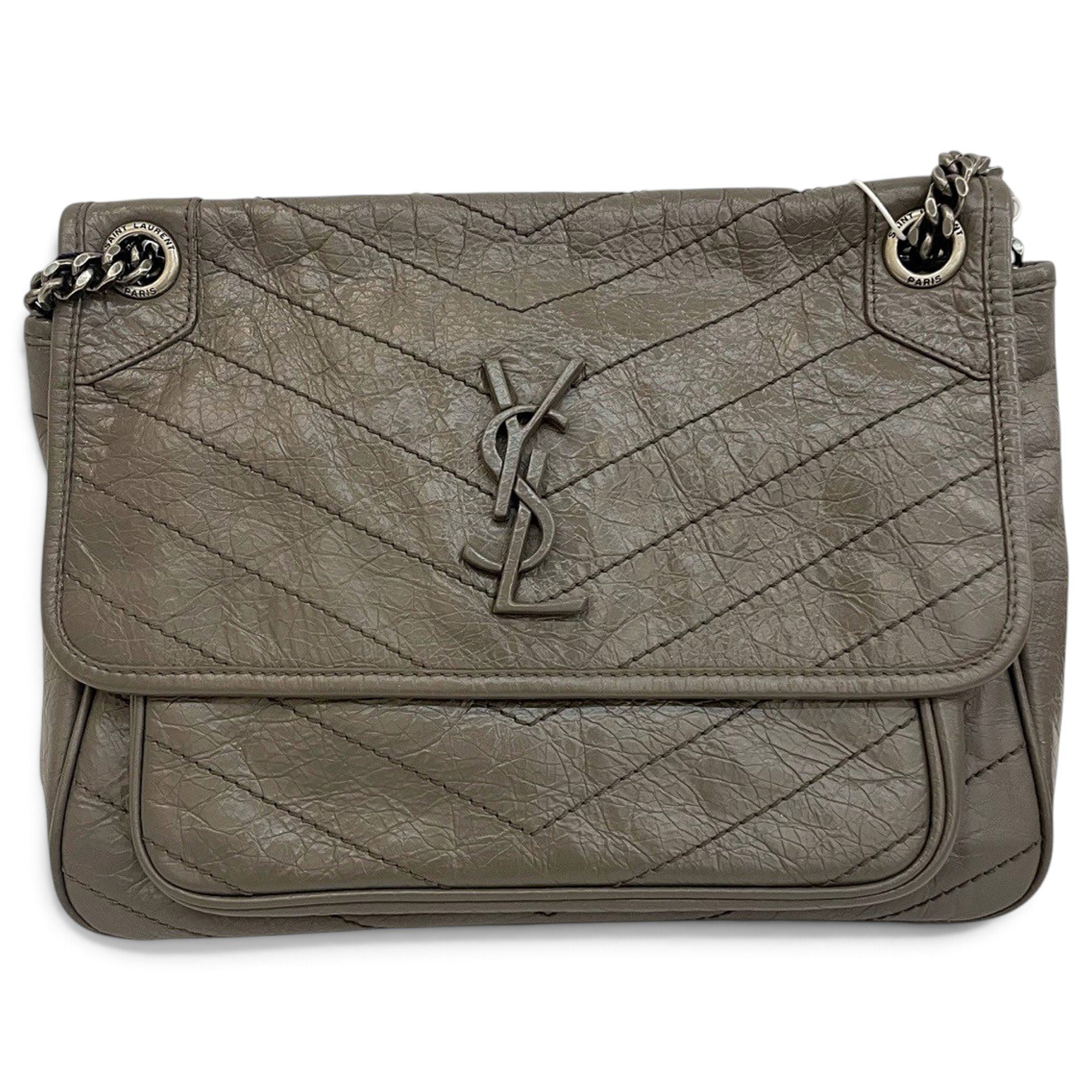 Niki leather crossbody bag