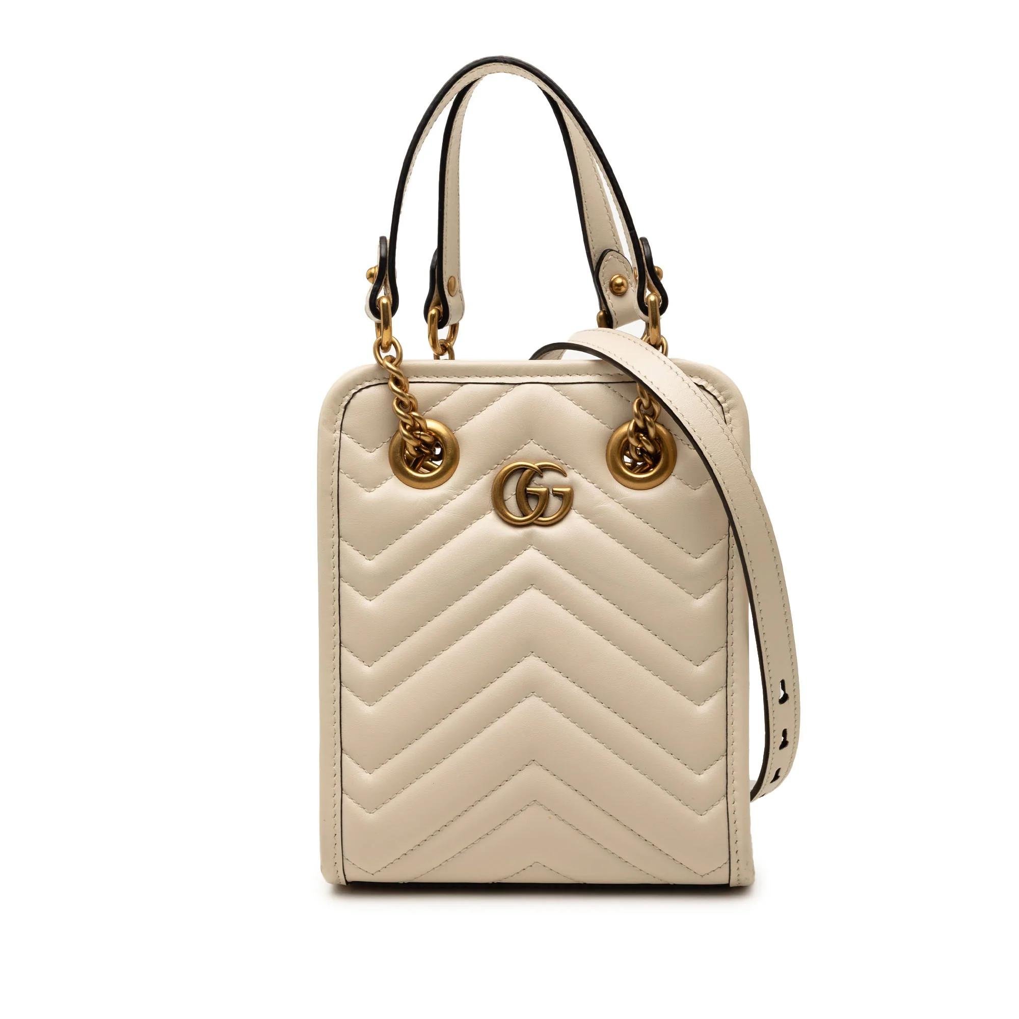 GG Marmont leather satchel