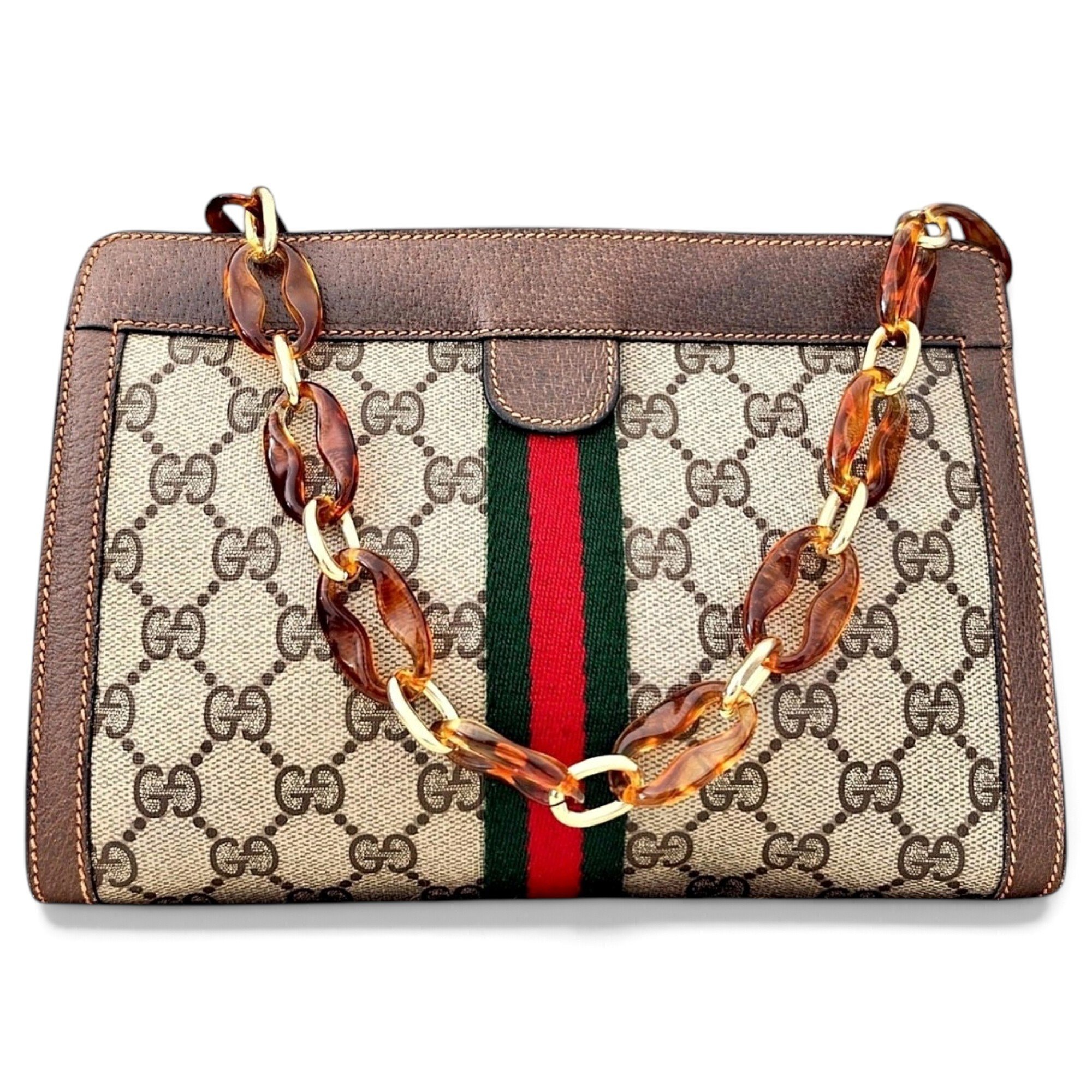 Ophidia leather handbag