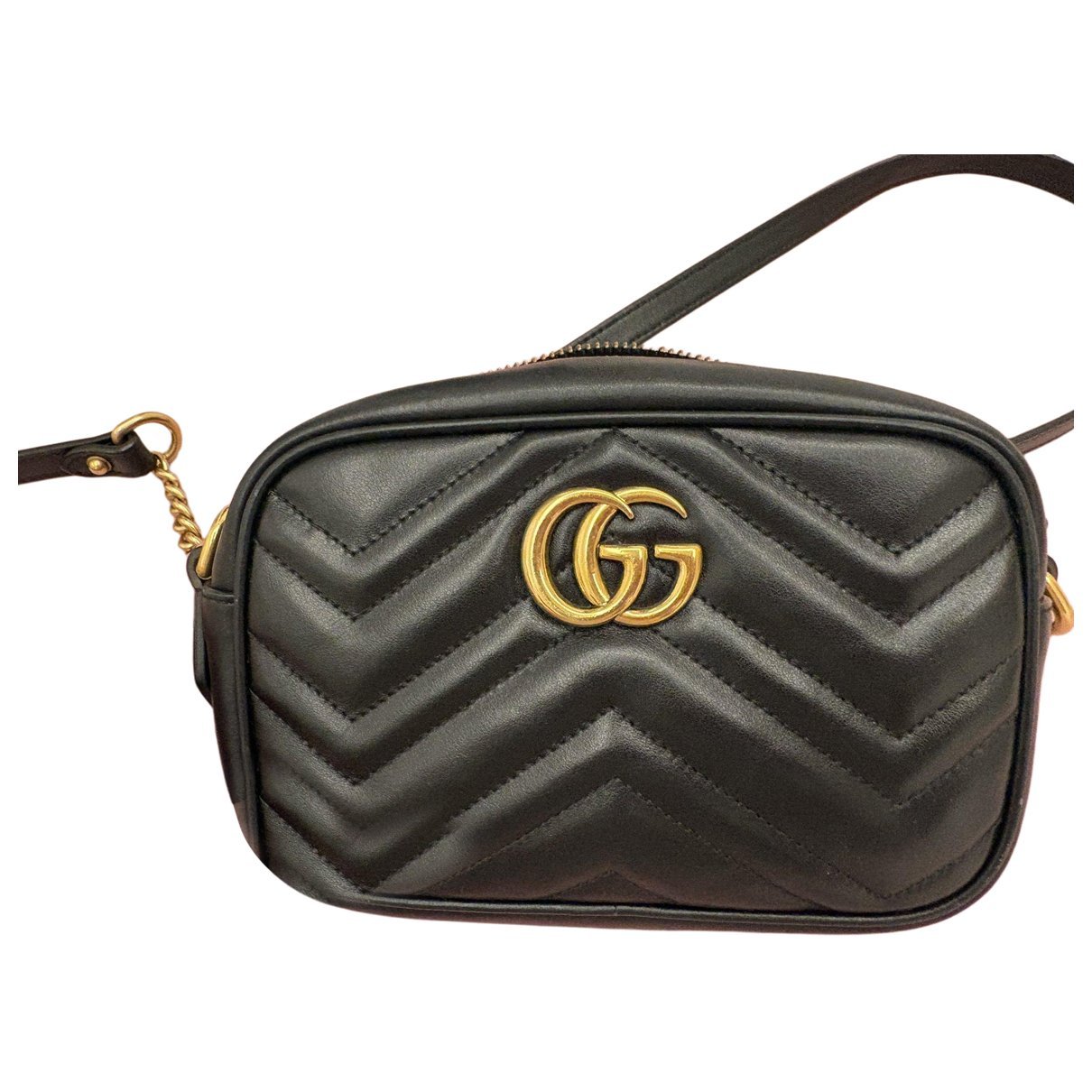 Marmont leather clutch bag