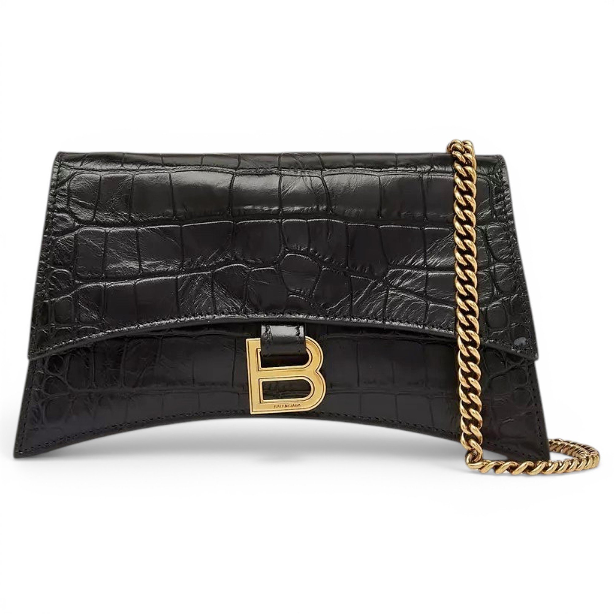 Balenciaga Crush leather handbag