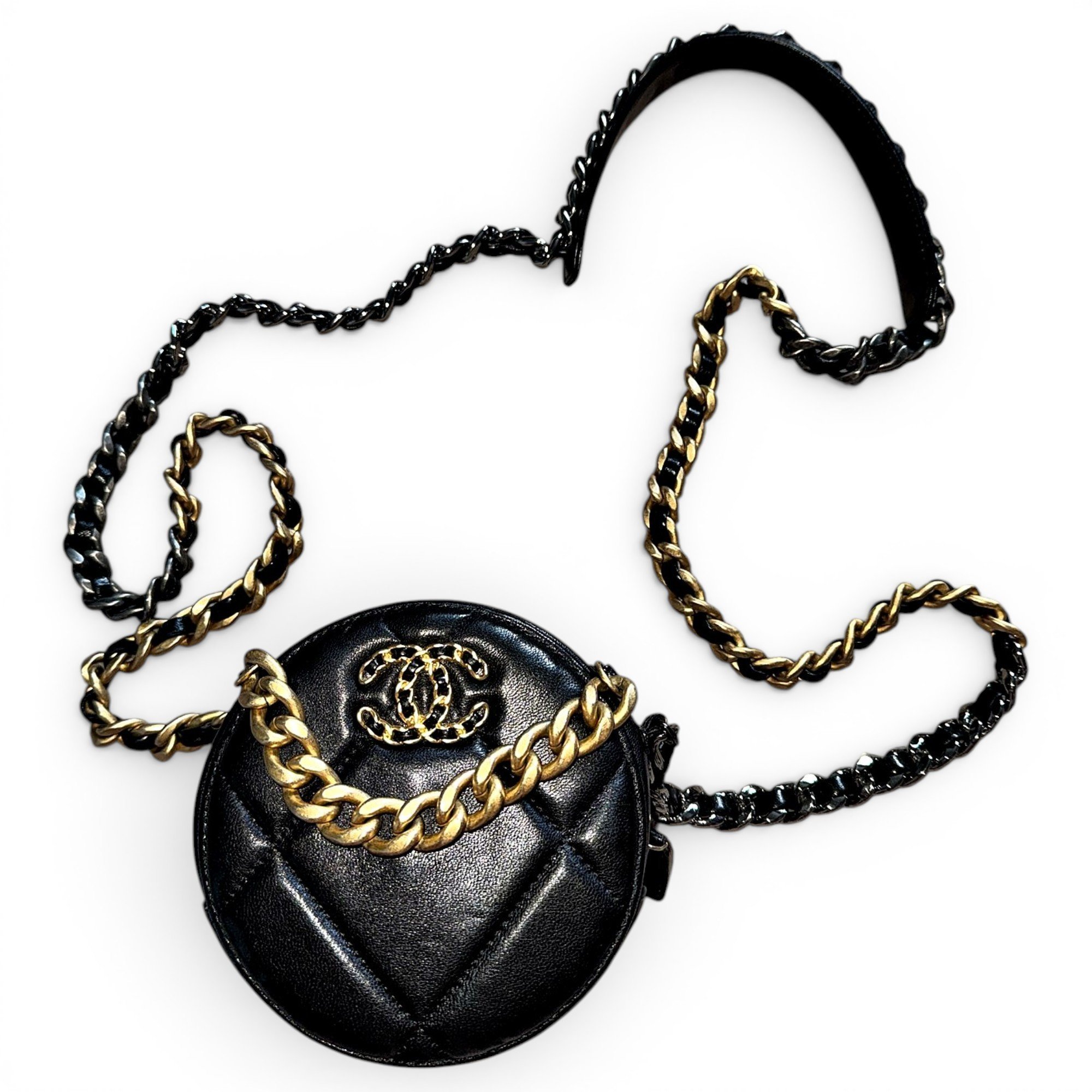 Chanel 19 leather mini bag