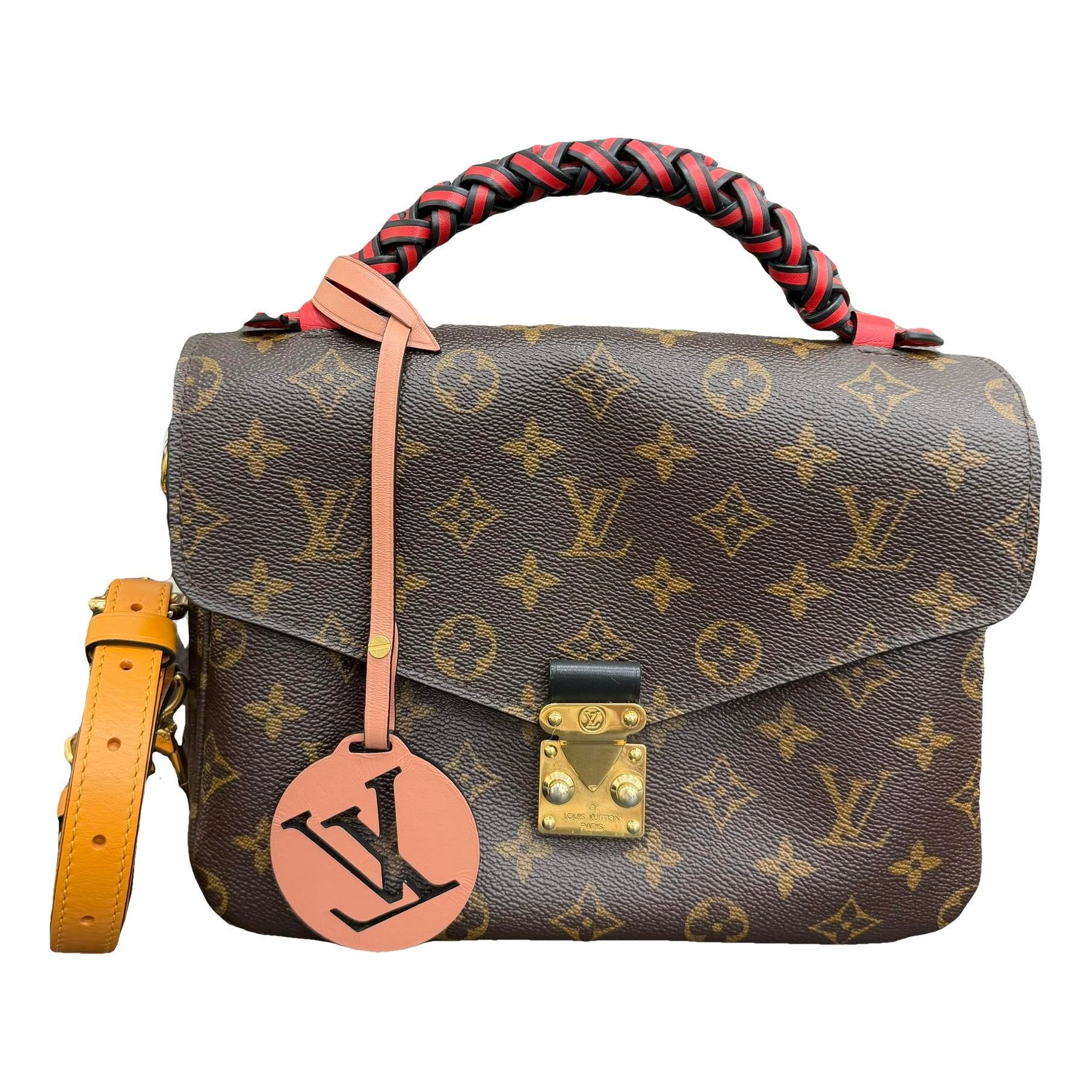 Metis leather handbag