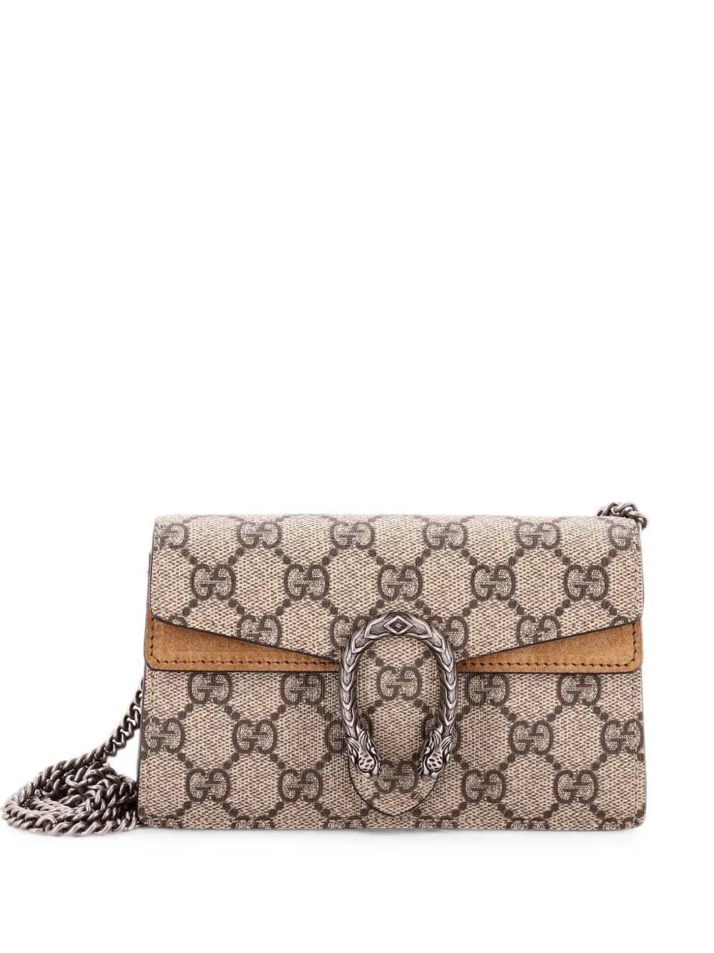 Dionysus Bag GG Coated Canvas Super Mini crossbody bag