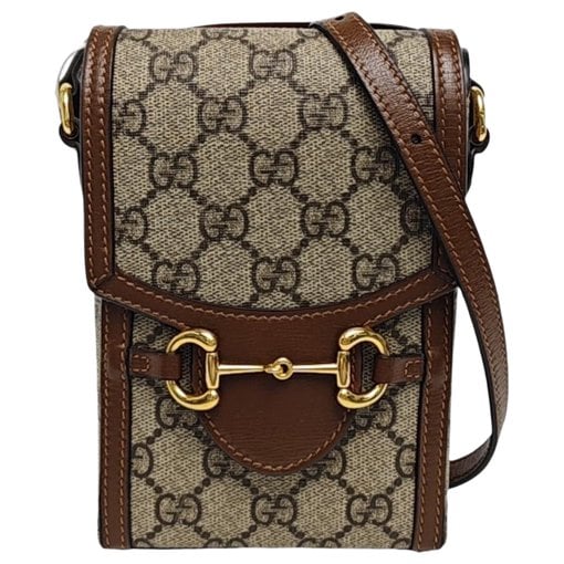 Handle Horsebit 1955 leather mini bag