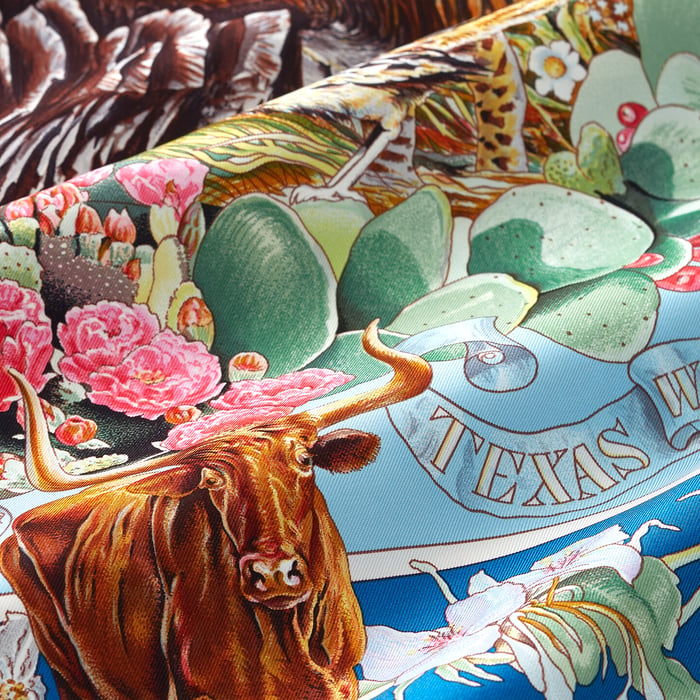 Faune Et Flore Du Texas Forever Scarf 90