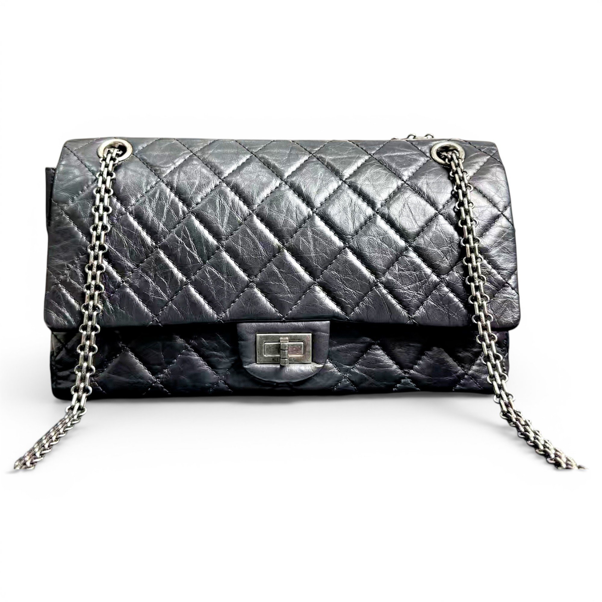 2.55 leather handbag