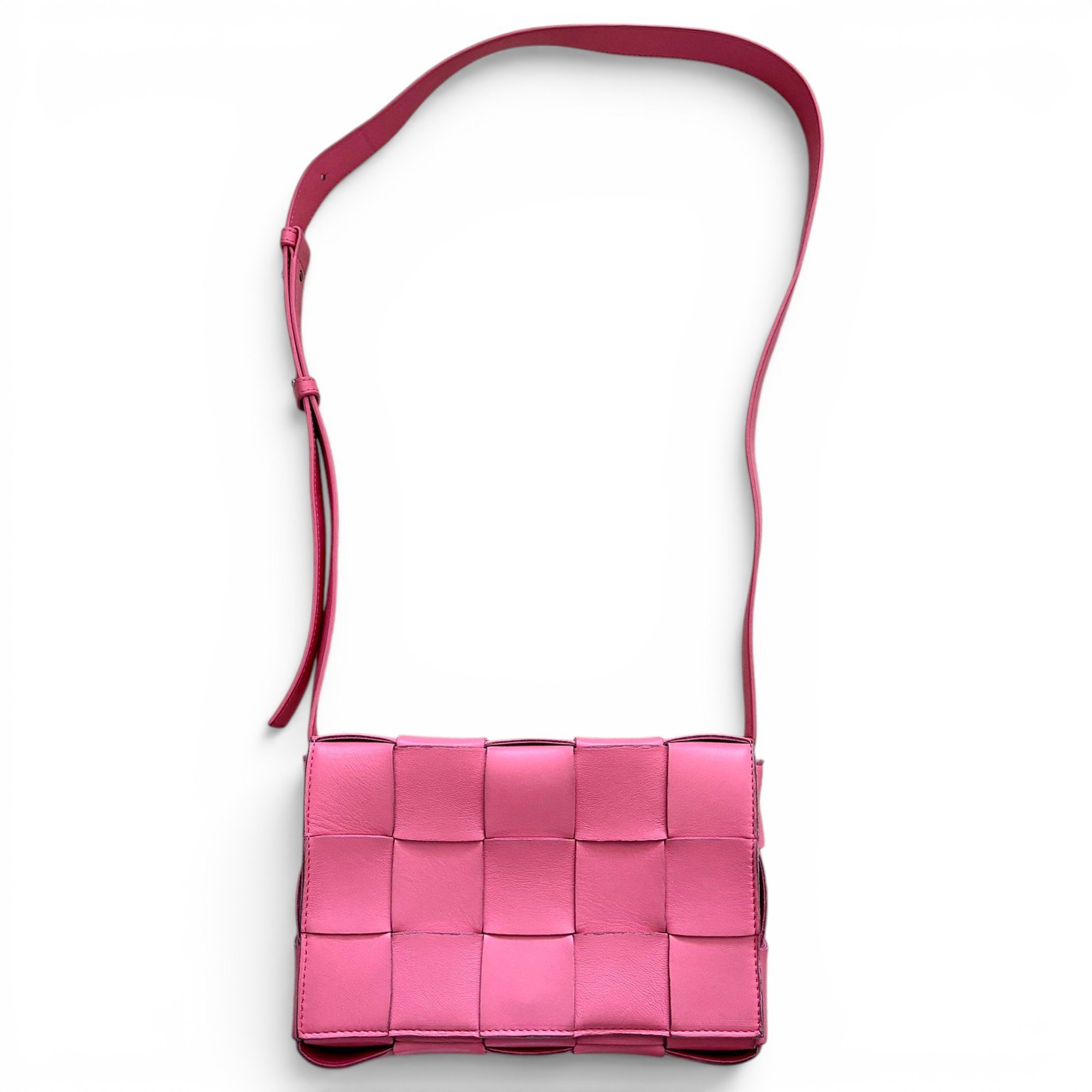 Cassette leather crossbody bag