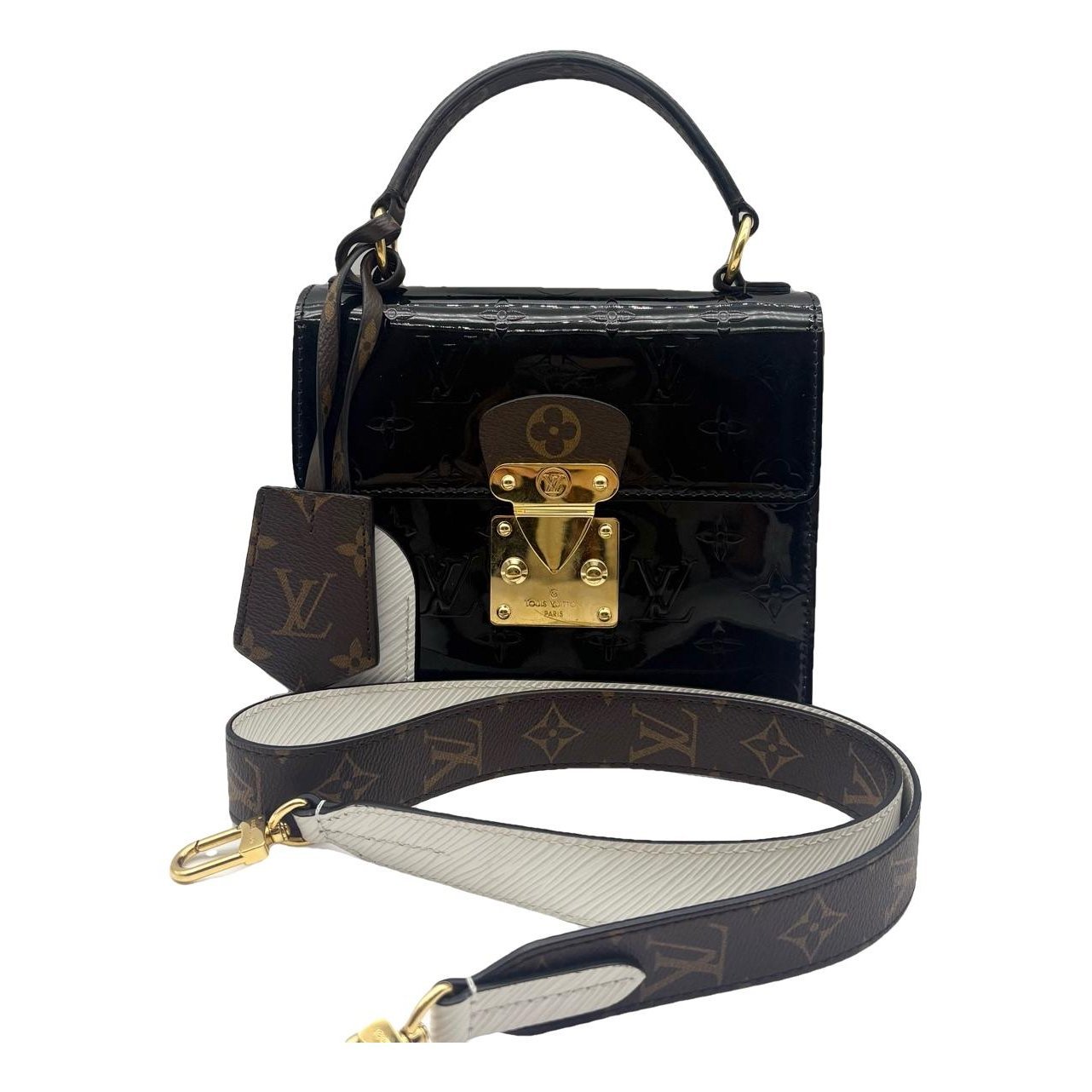 Spring street leather handbag