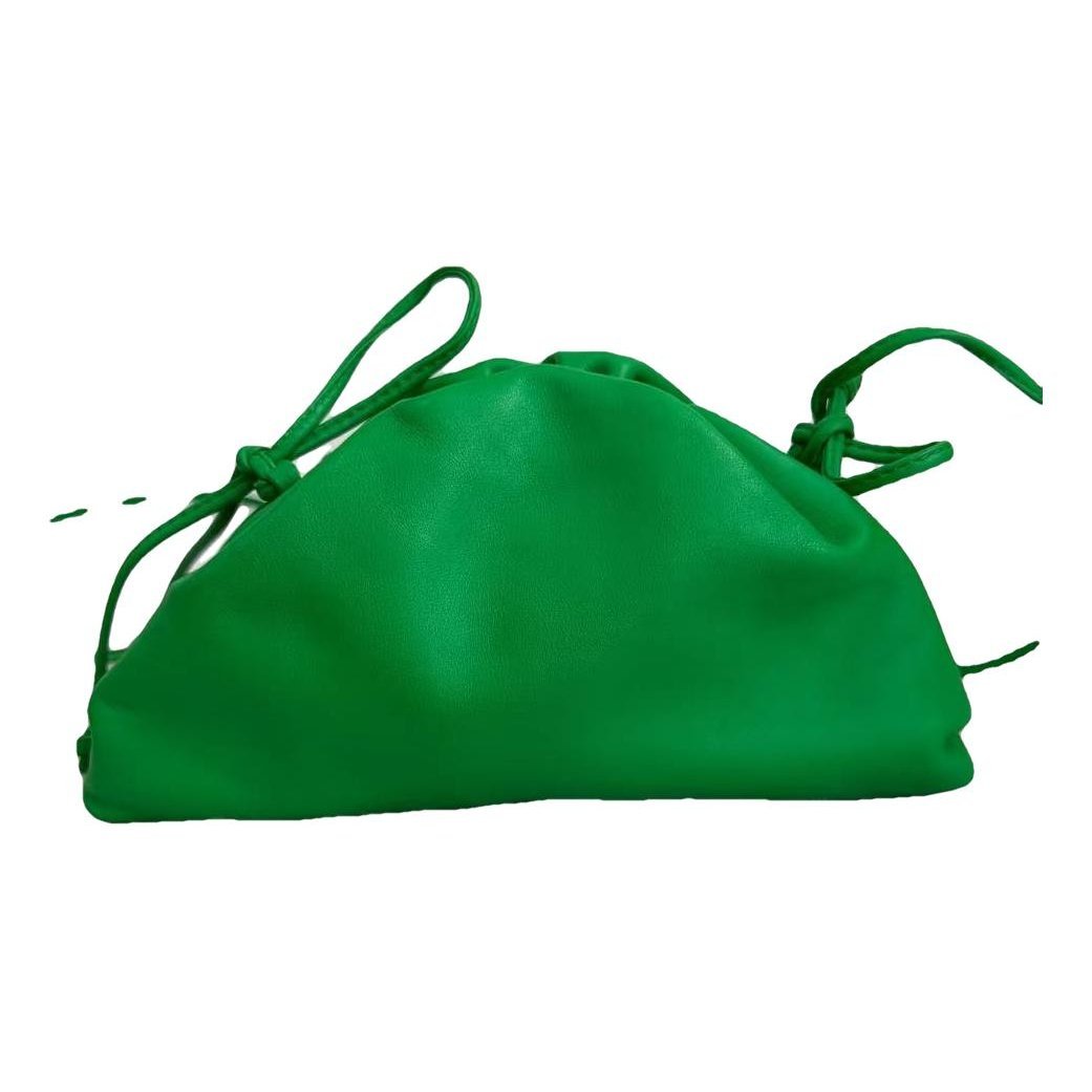 Pouch leather handbag