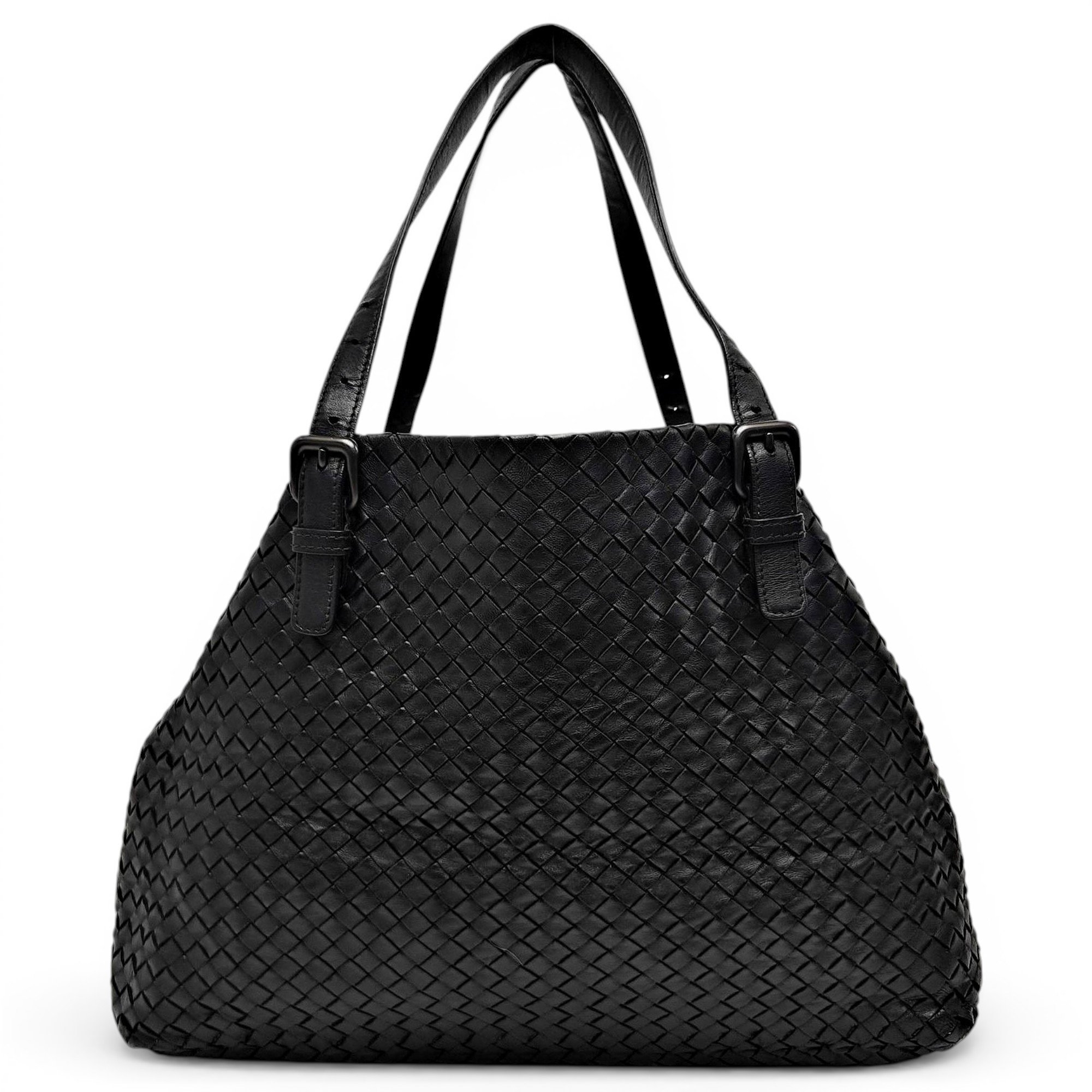 Fourre-Tout leather handbag