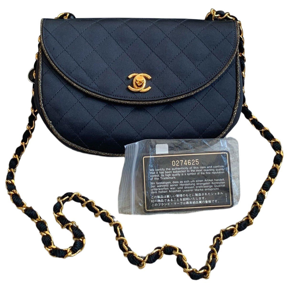Silk handbag
