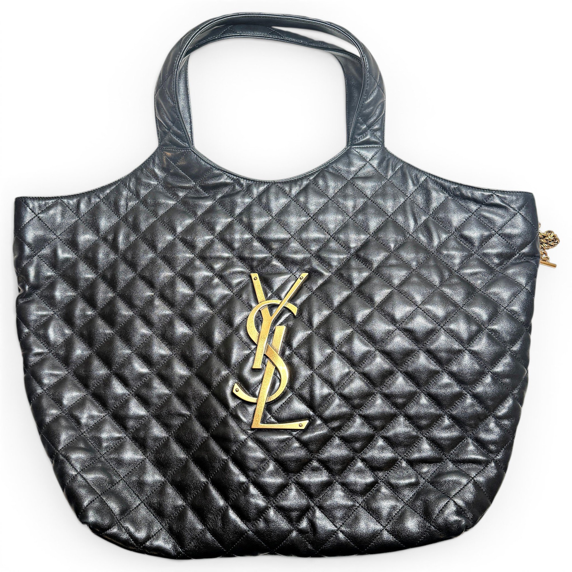 Icare leather tote