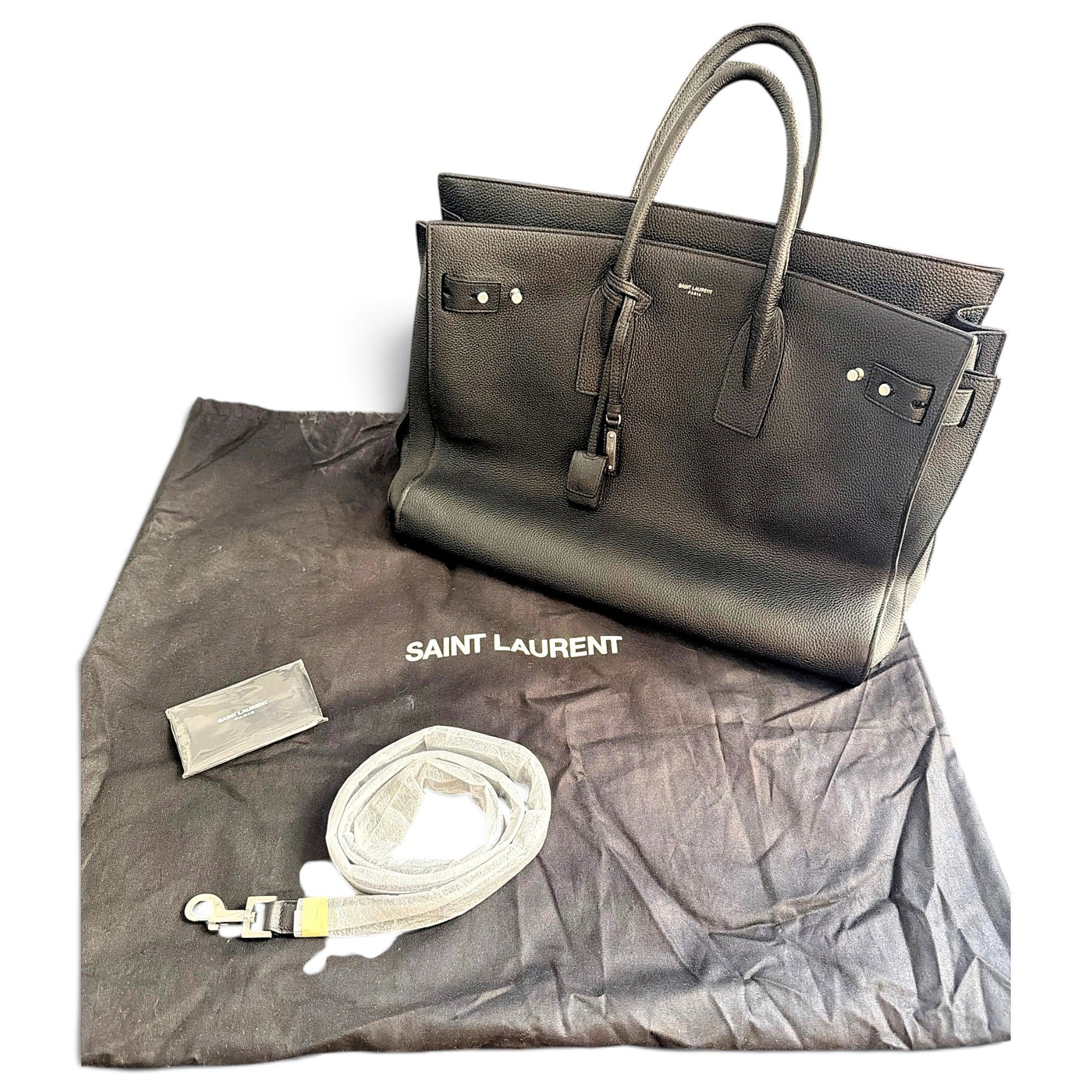 Sac de Jour leather tote