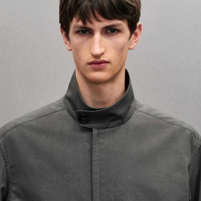 Gris Brûlé "Neo Pique" Overshirt