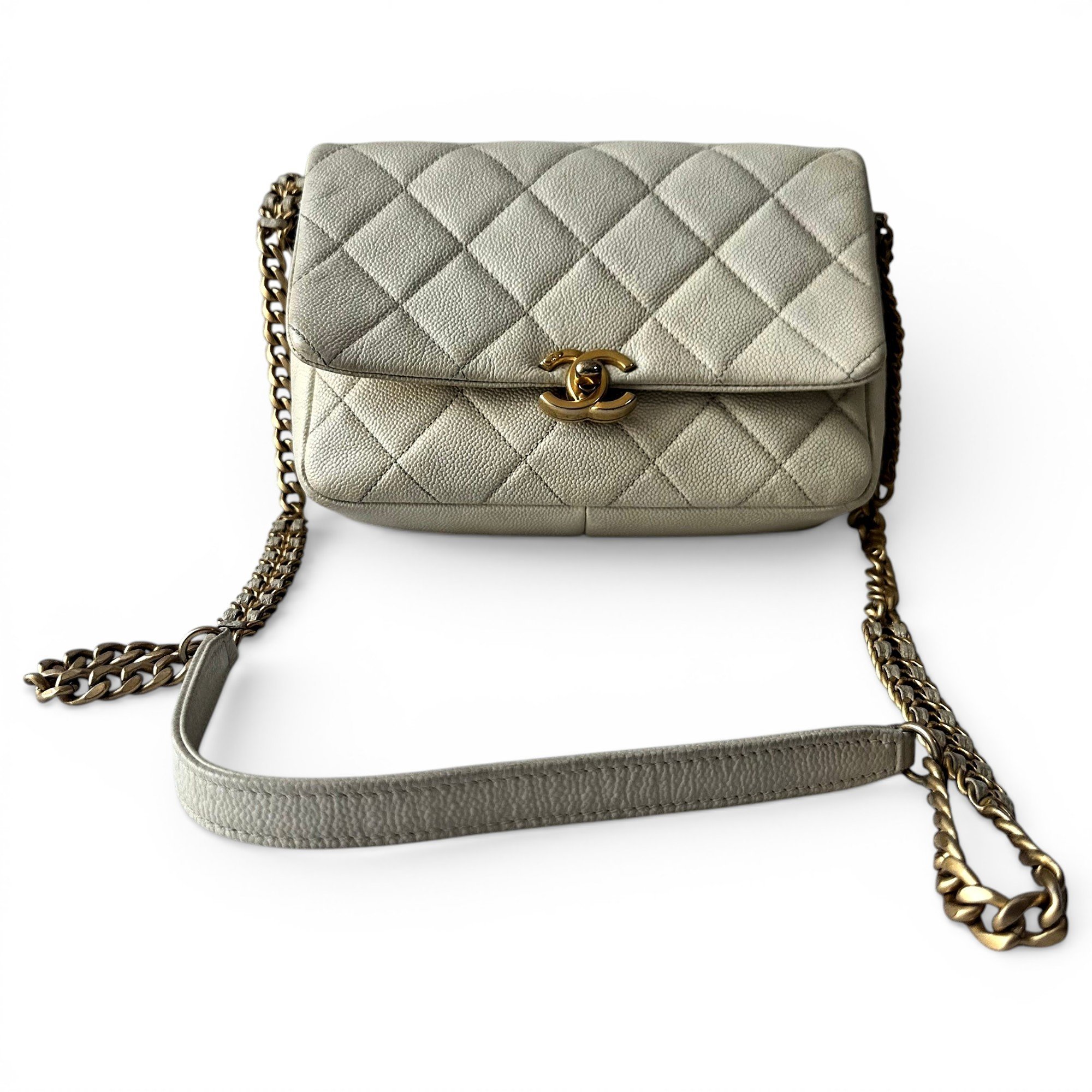 Leather handbag