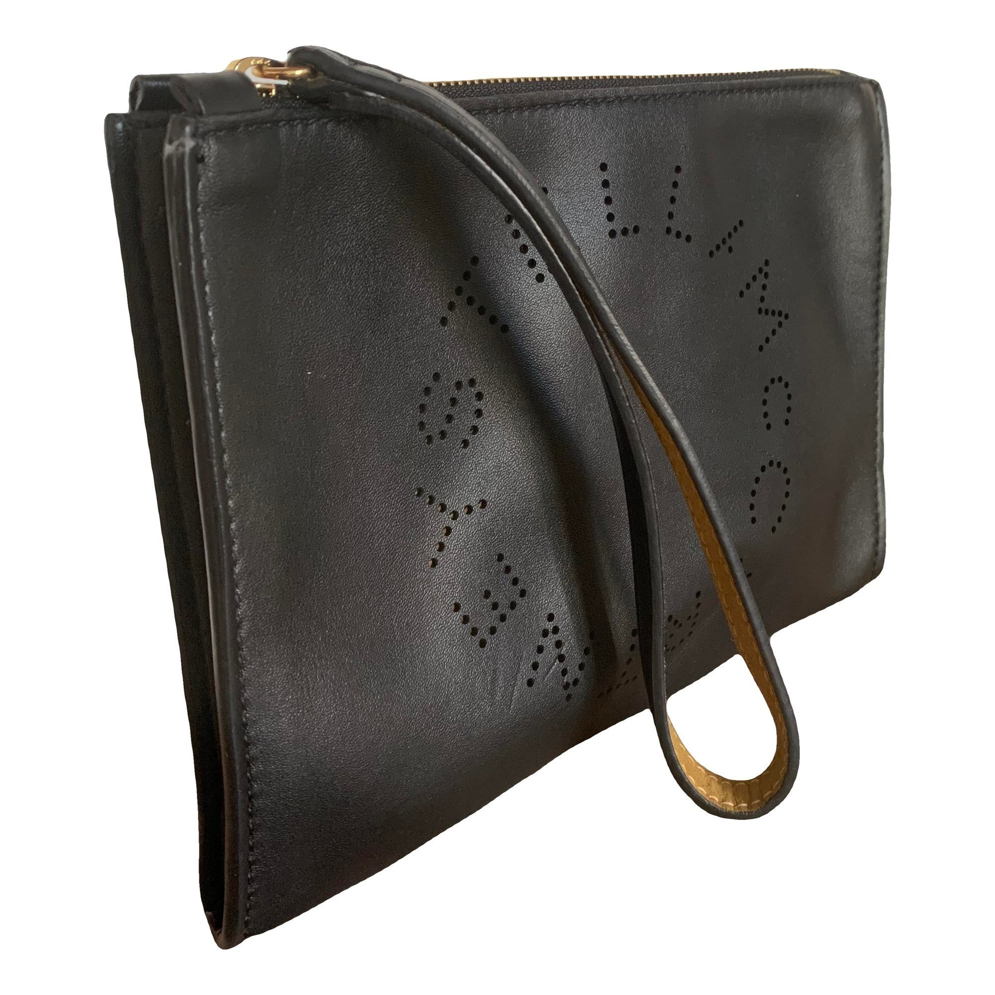 Stella McCartney Vegan leather clutch bag