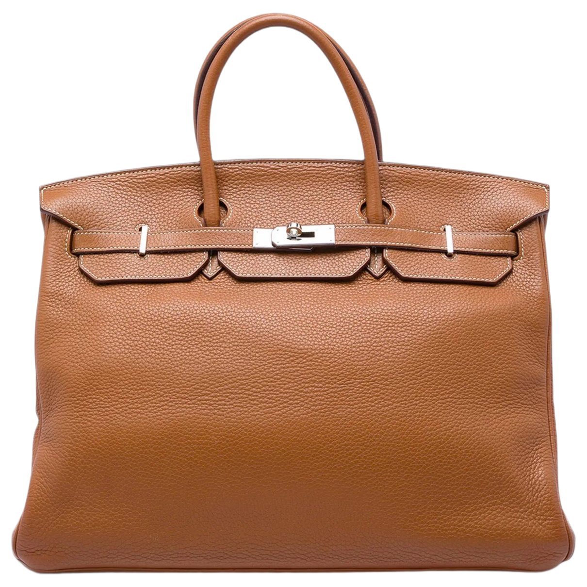 Birkin 40 leather handbag