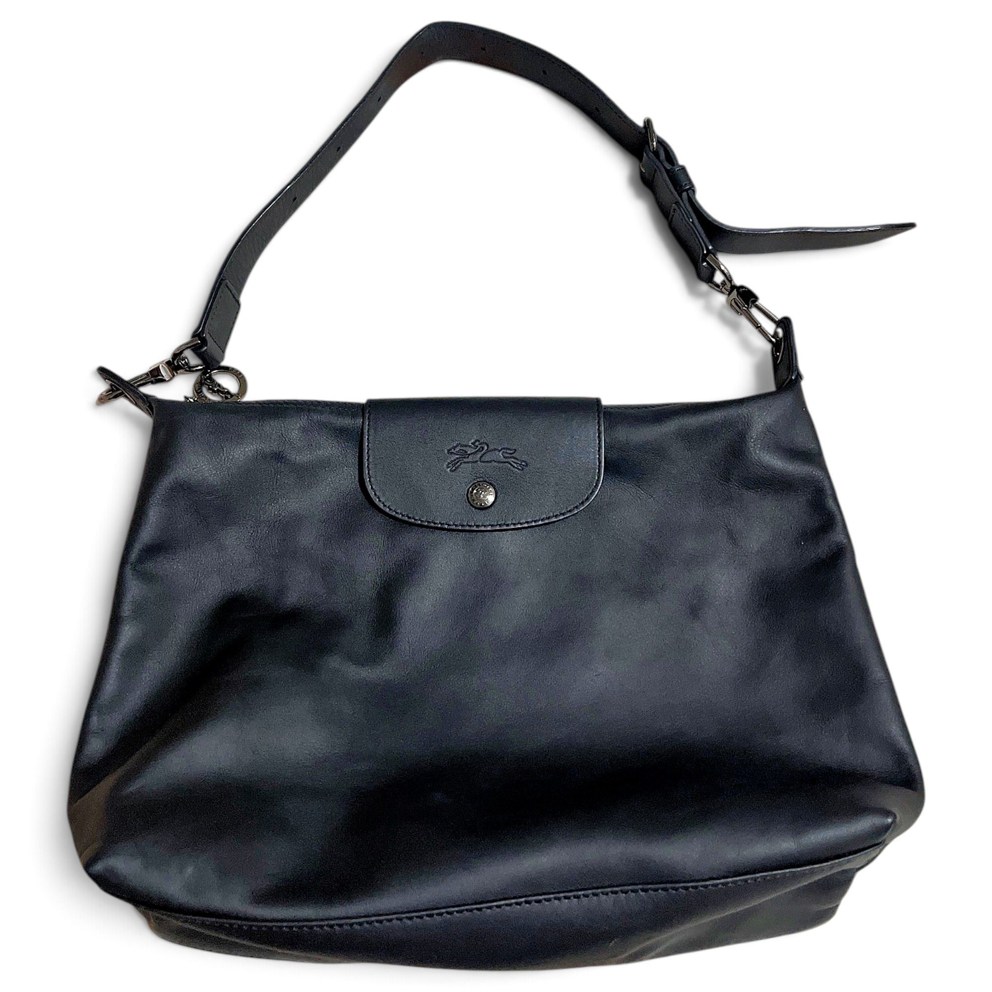 Pliage leather handbag