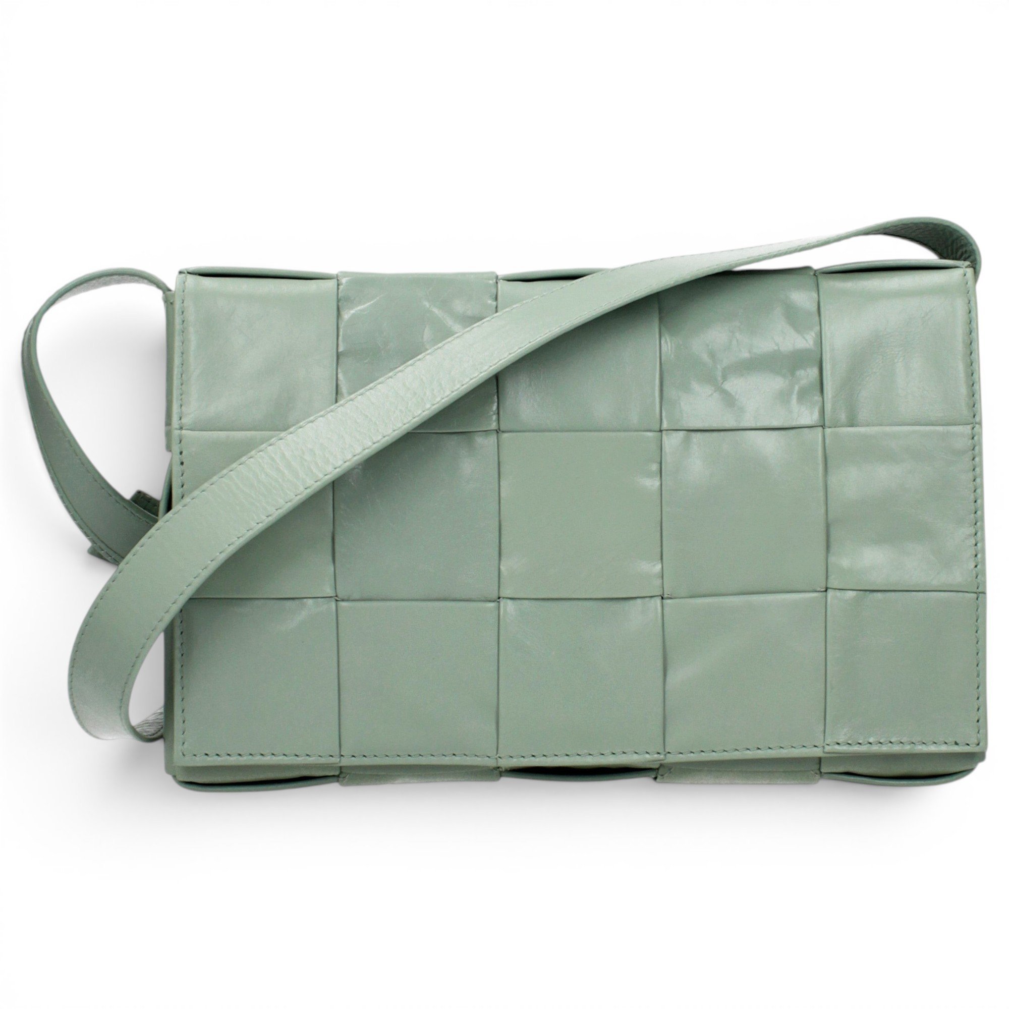 Leather crossbody bag