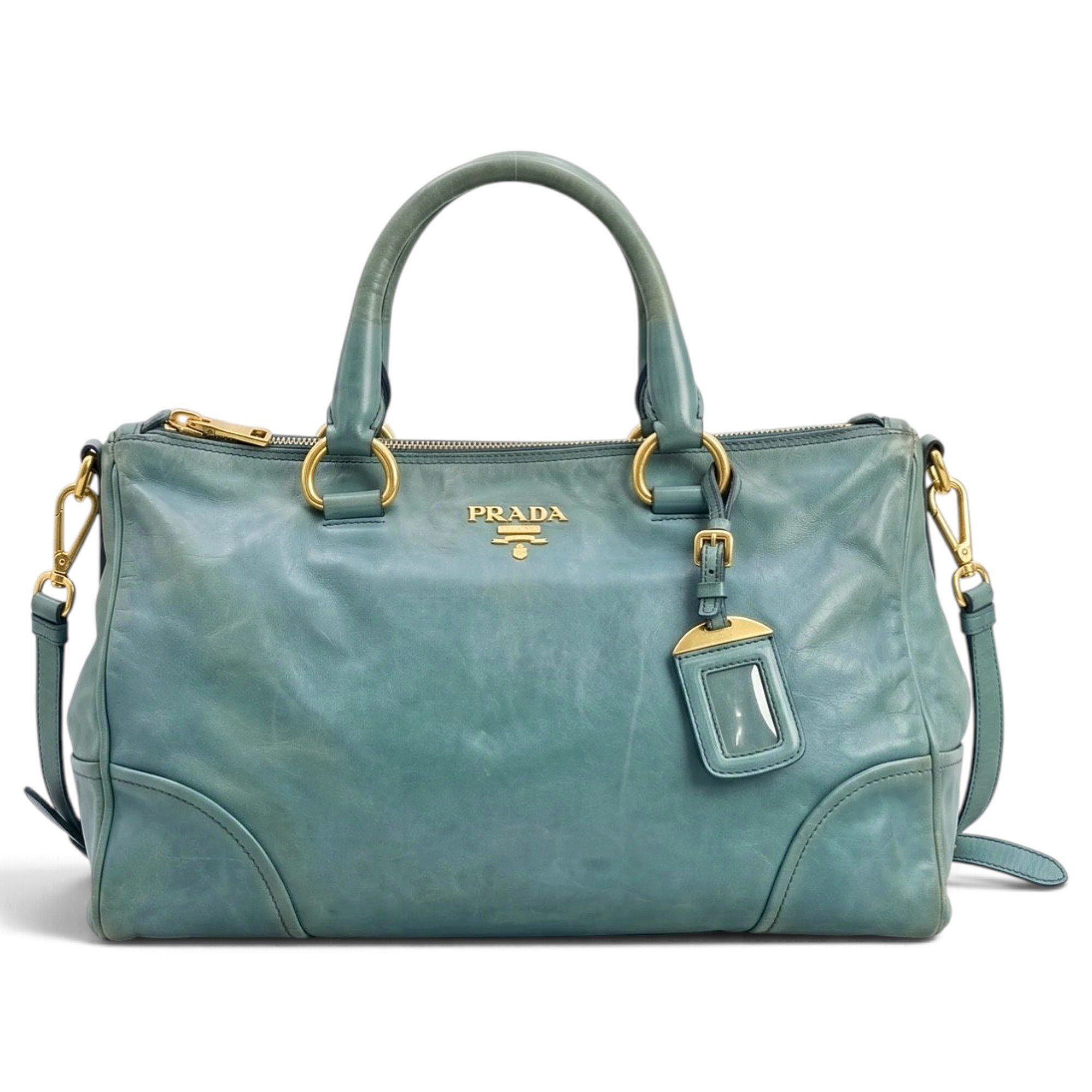 Leather crossbody bag