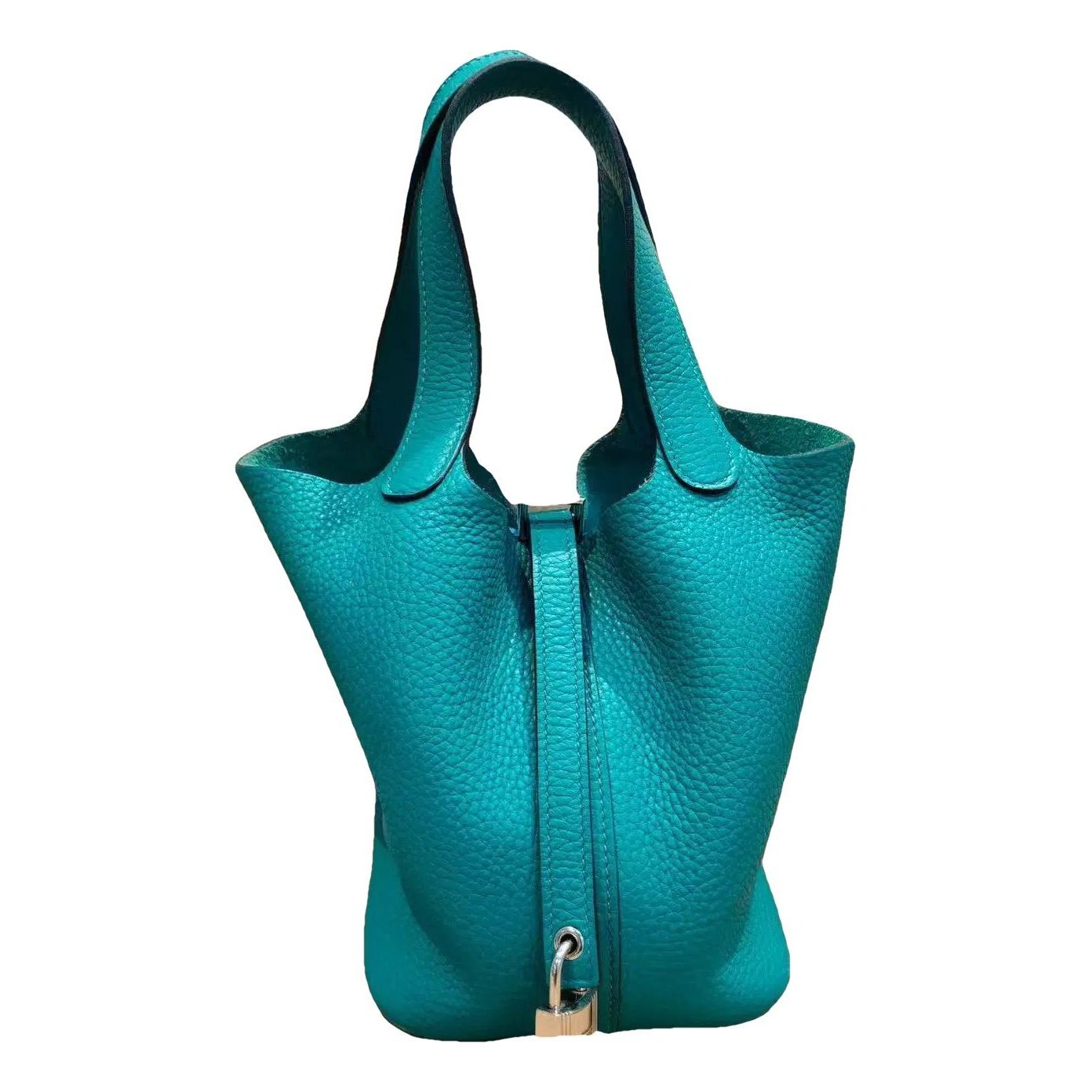 Picotin leather handbag