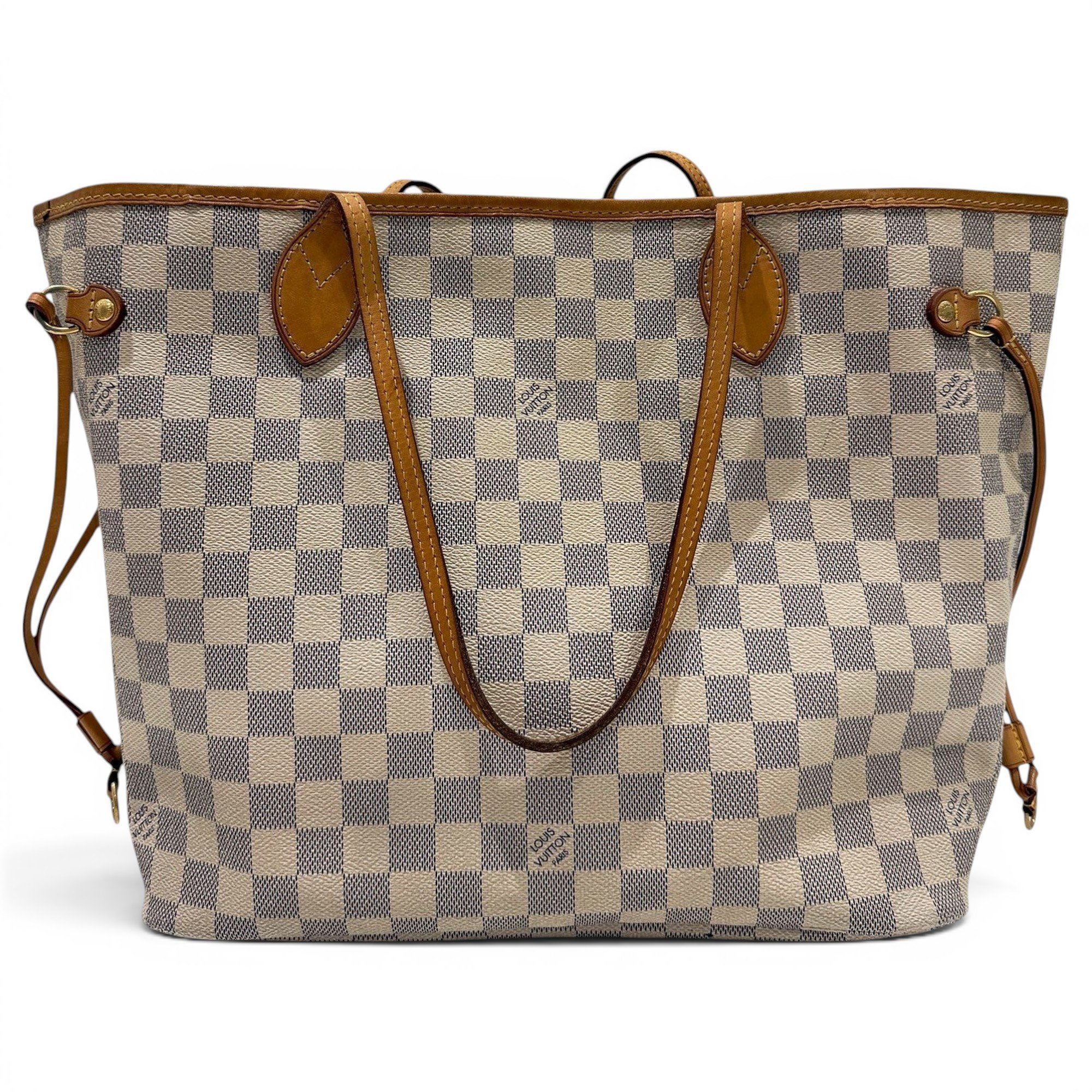 Neverfull leather tote