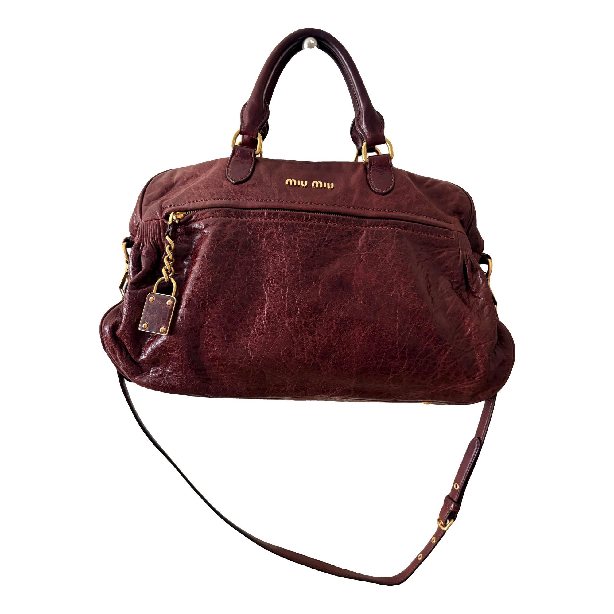 Leather handbag