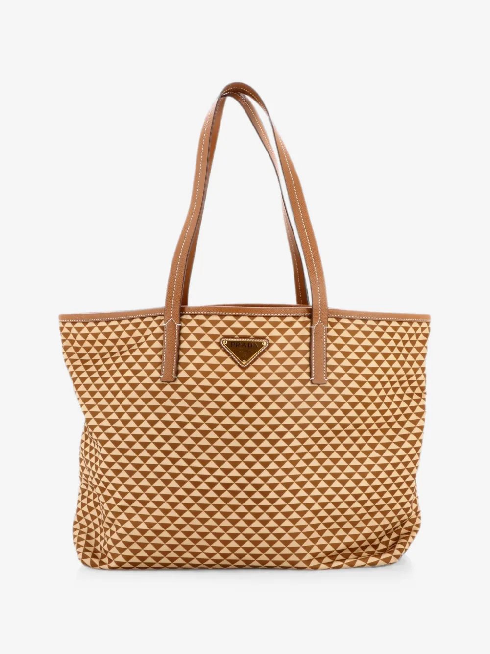 Open Printed Re-Nylon Medium tote bag