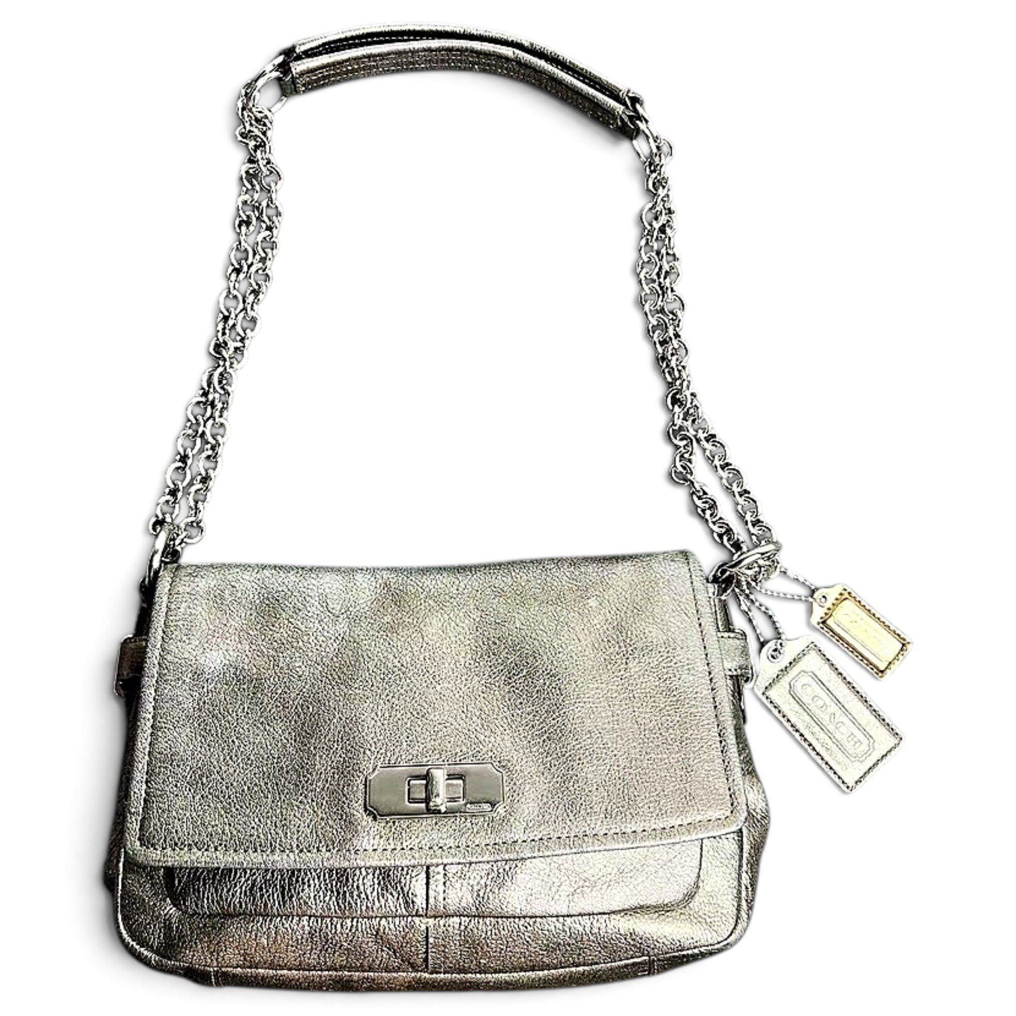 Signature Sufflette leather handbag
