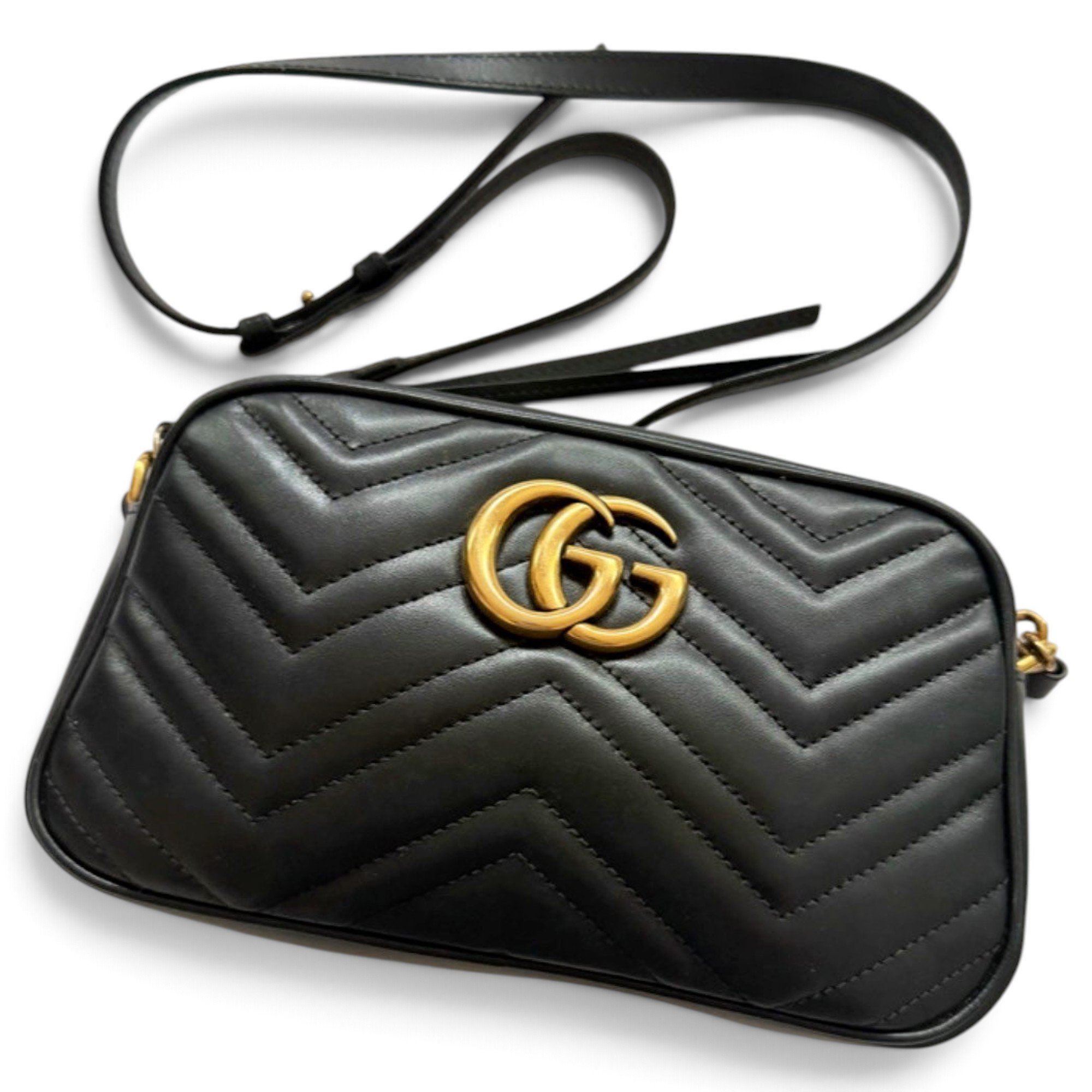 GG Marmont leather crossbody bag
