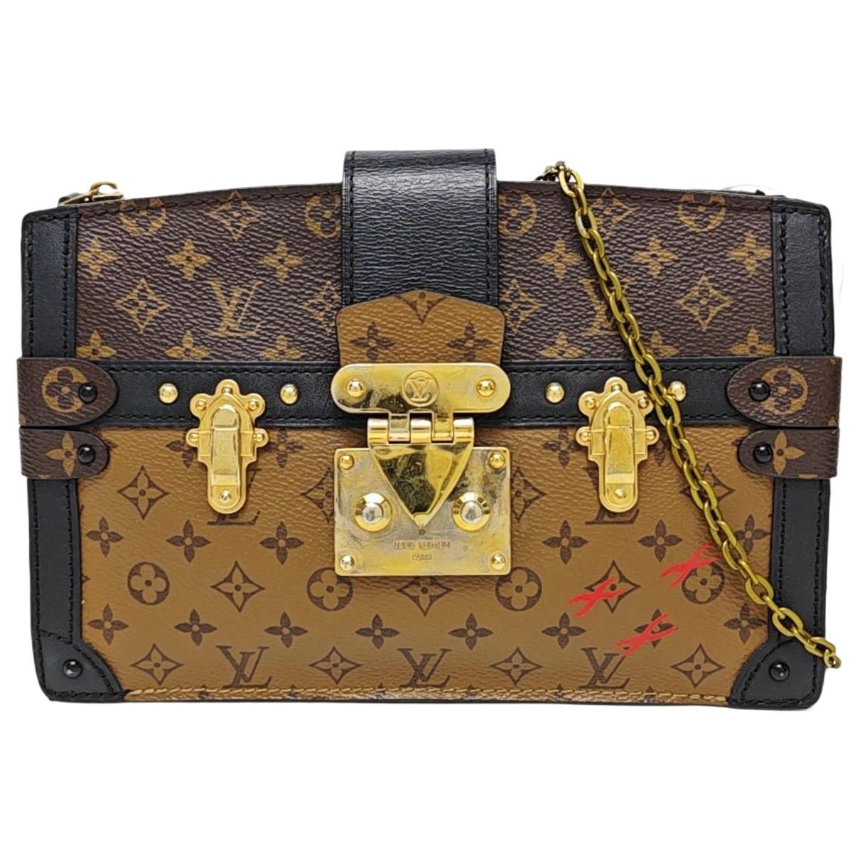 City Trunk leather crossbody bag