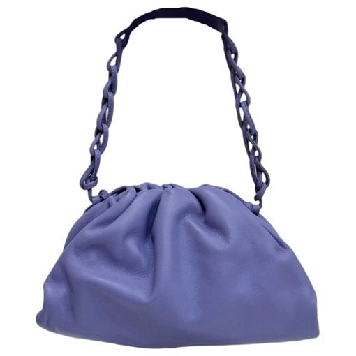 Pouch leather handbag
