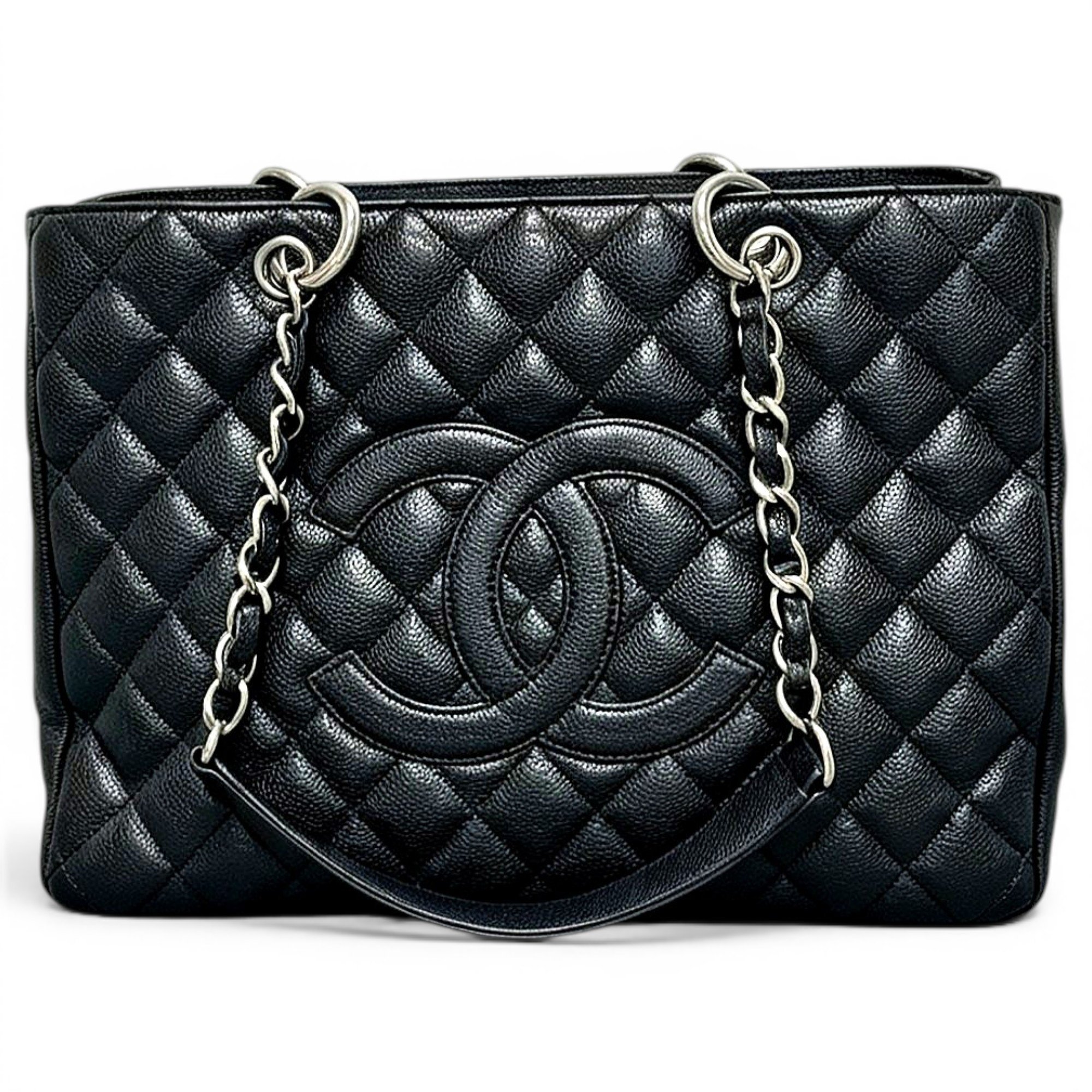 Grand shopping leather handbag