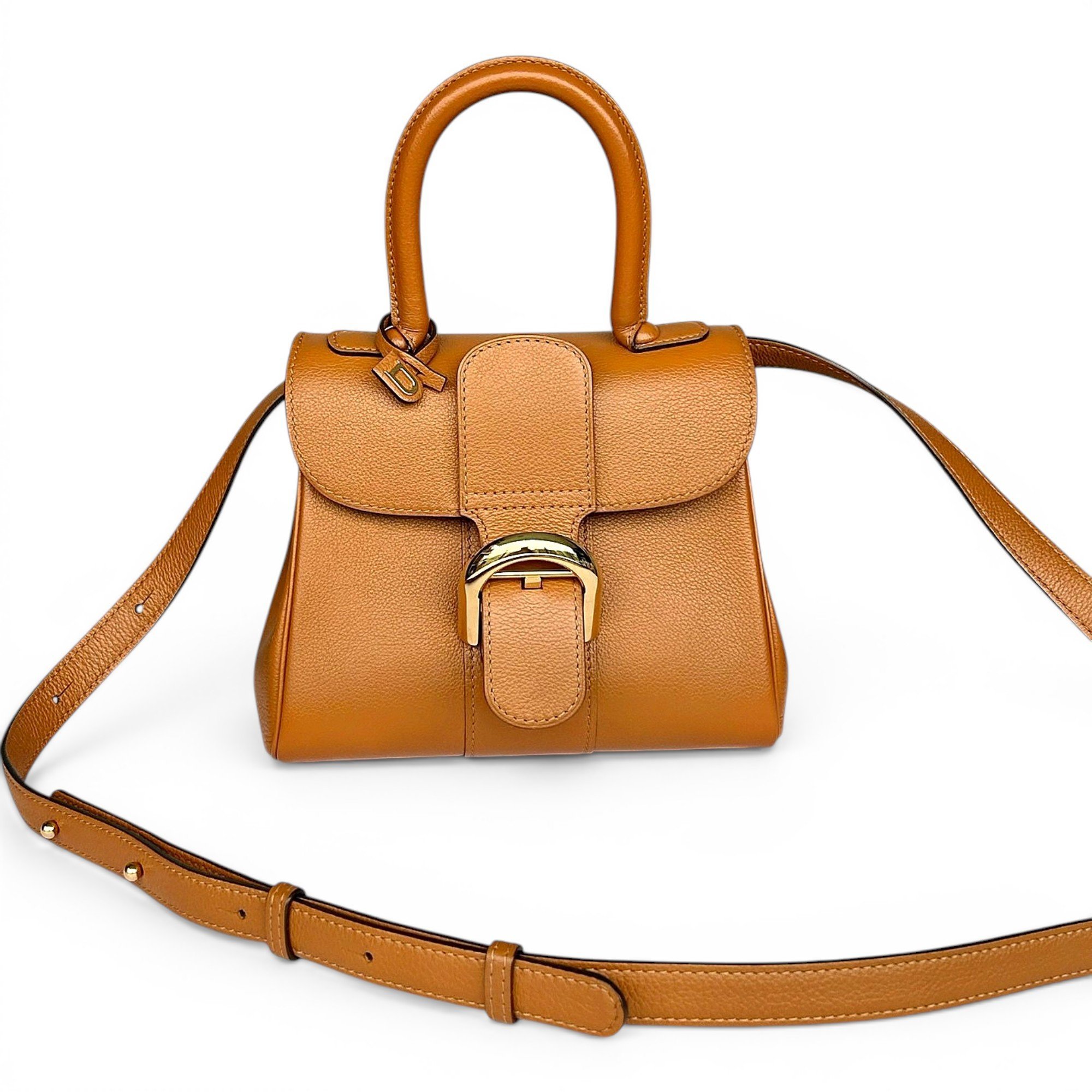 Brillant leather handbag
