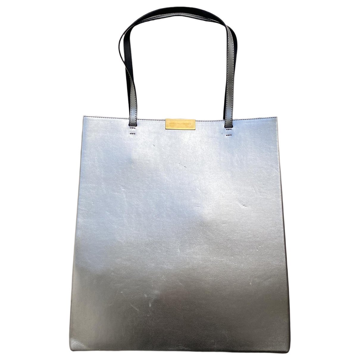 Stella McCartney Logo vegan leather tote