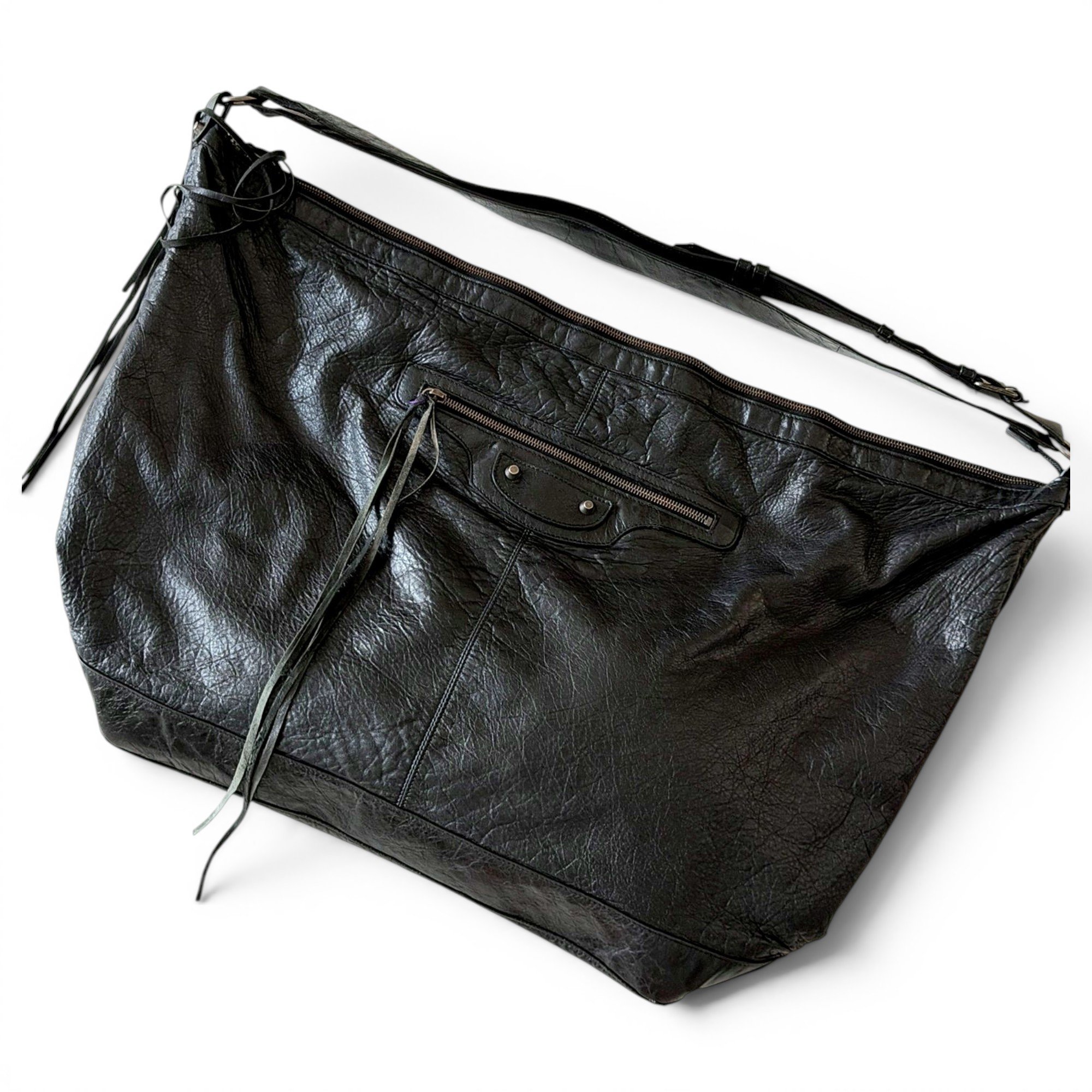 Courier XL leather handbag