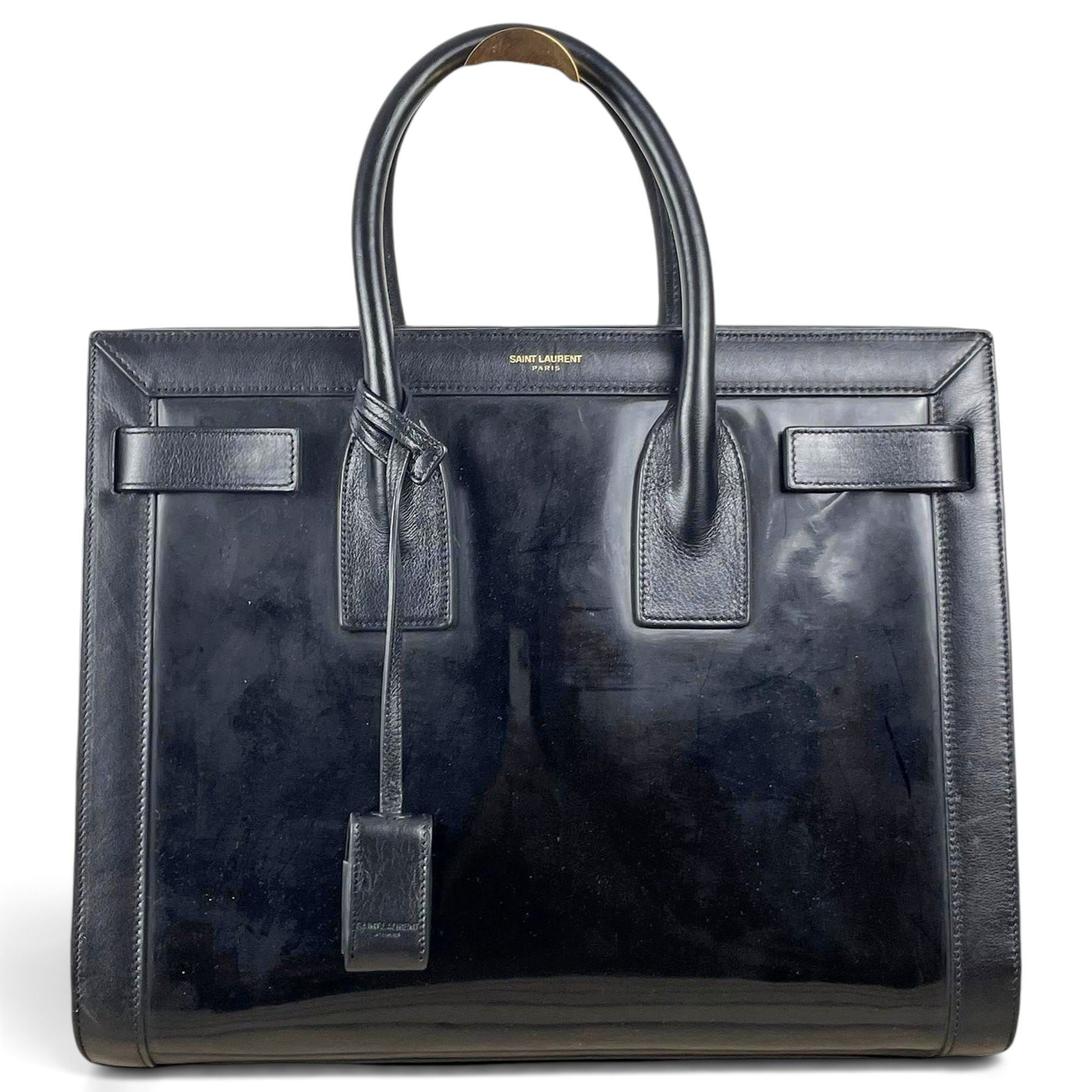 Leather handbag