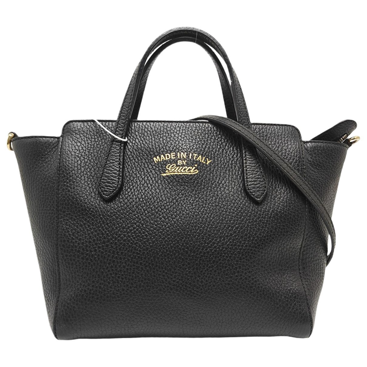 Swing leather handbag